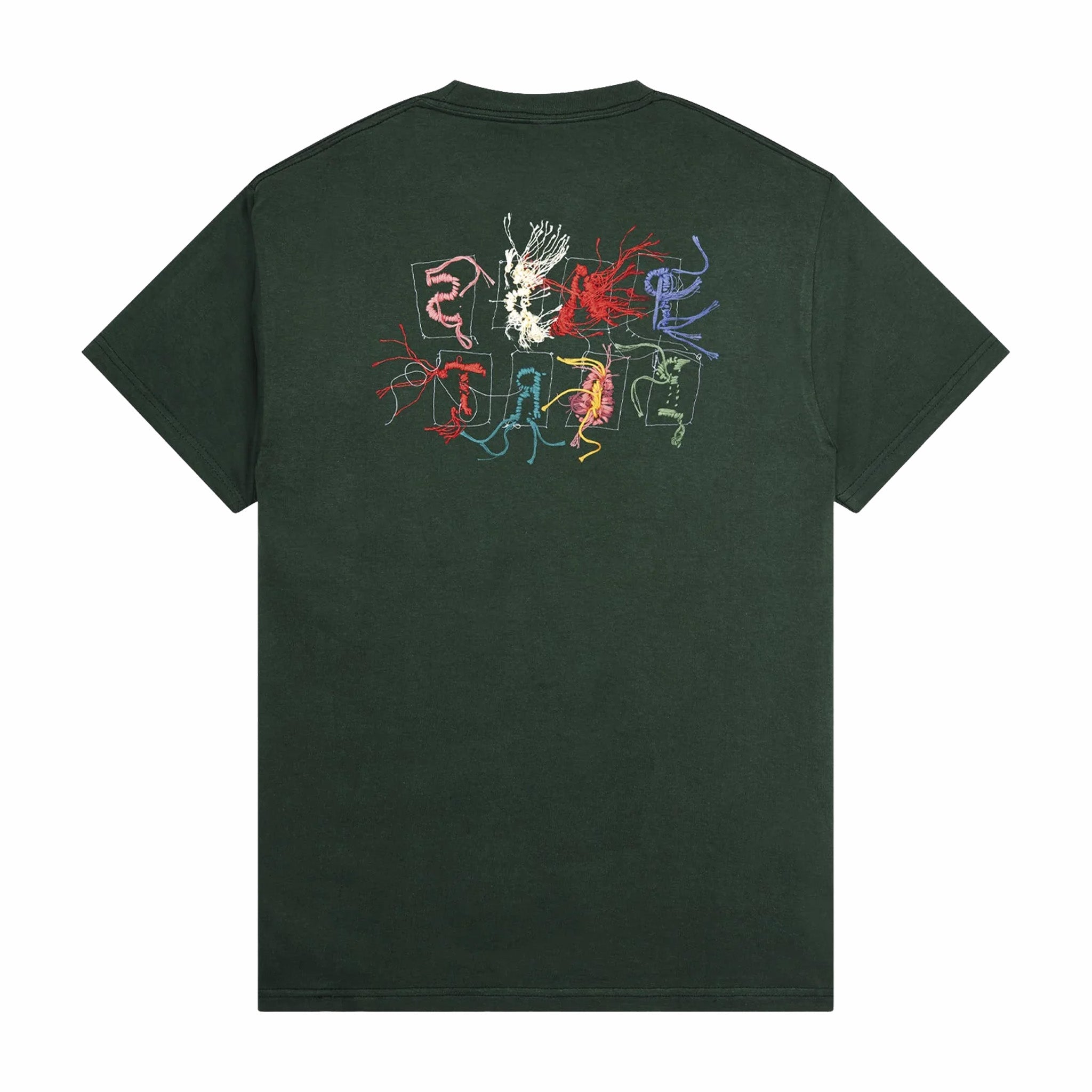 Pass~Port Patchwork Tee (Forest Green) - August Shop