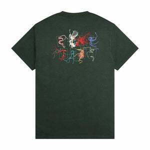 Pass~Port Patchwork Tee (Forest Green) - August Shop