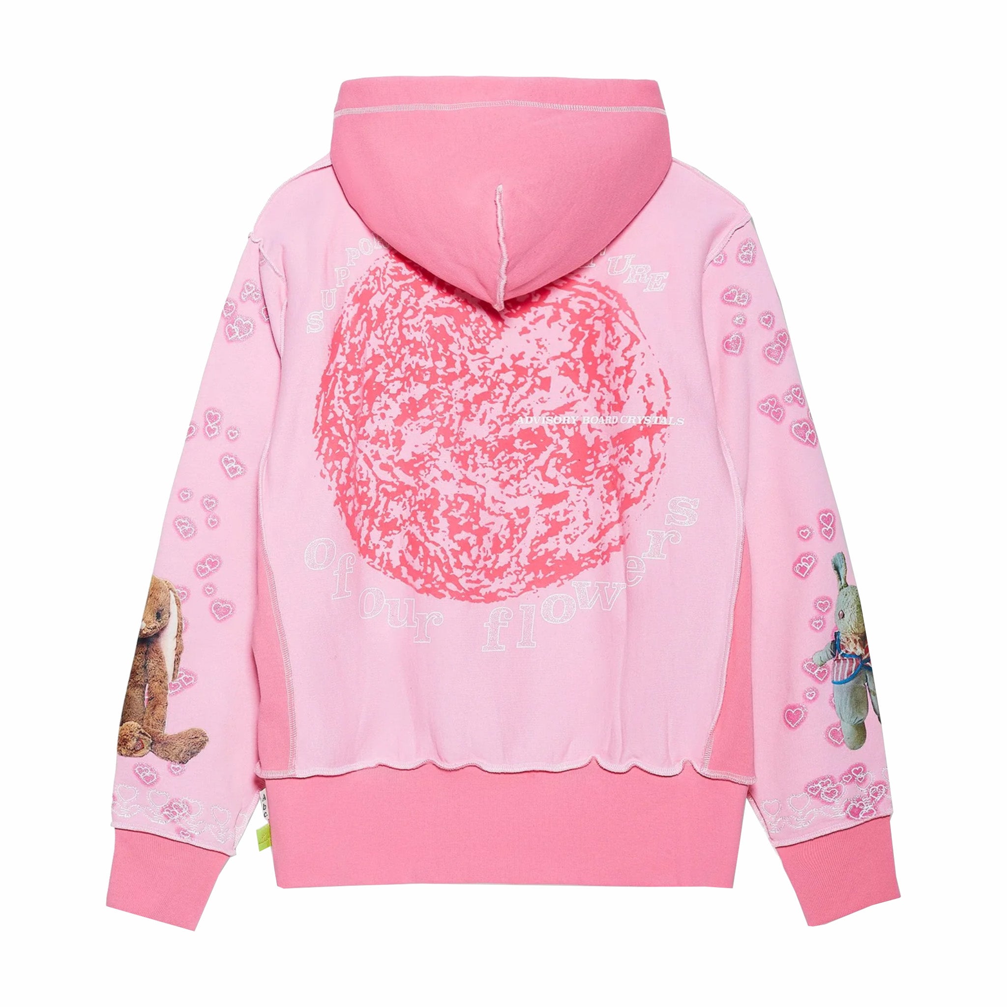Advisory Board Crystals Flowers Forever Hoodie (Pink) - August Shop