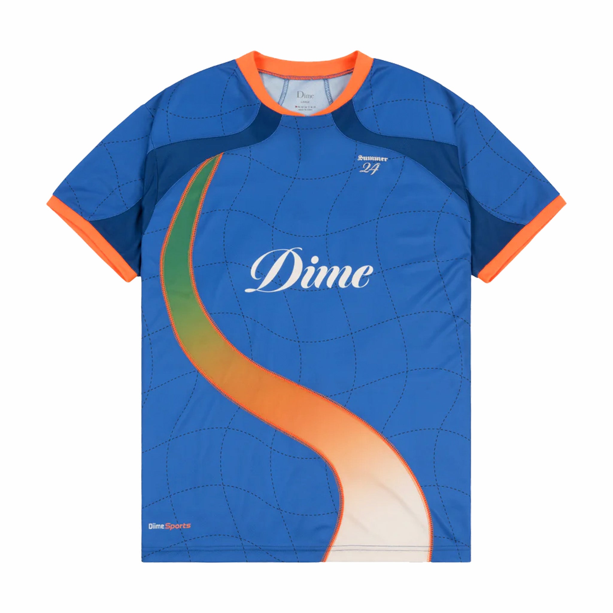 Dime Pitch SS Jersey (Royal Blue) - August Shop