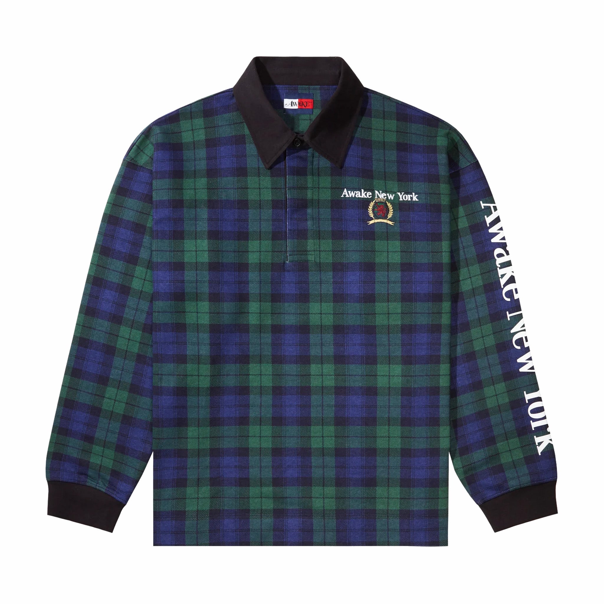 Awake NY x Tommy Hilfiger Rugby Shirt (Green) - August Shop