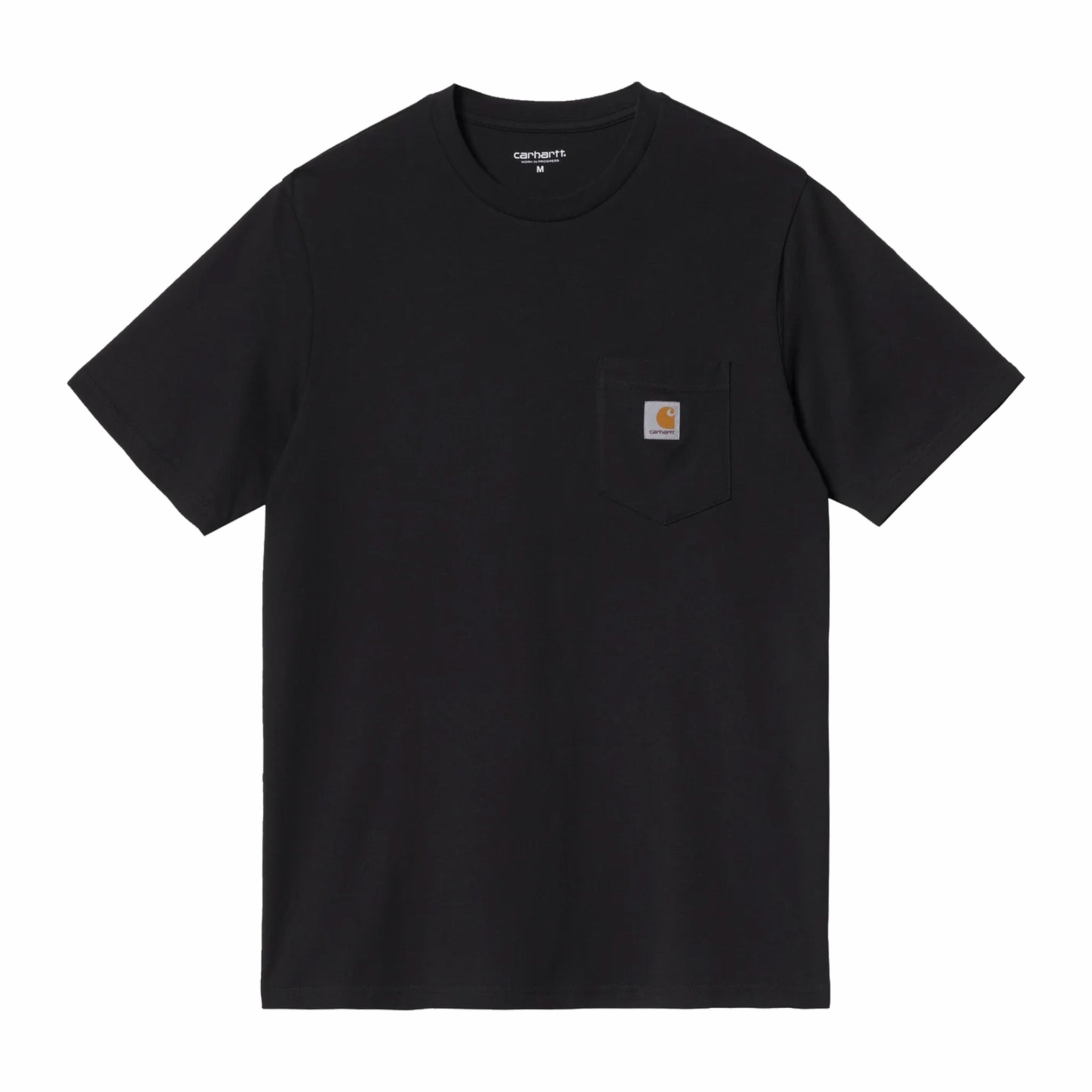 Carhartt WIP S/S Pocket T-Shirt (Black) - August Shop