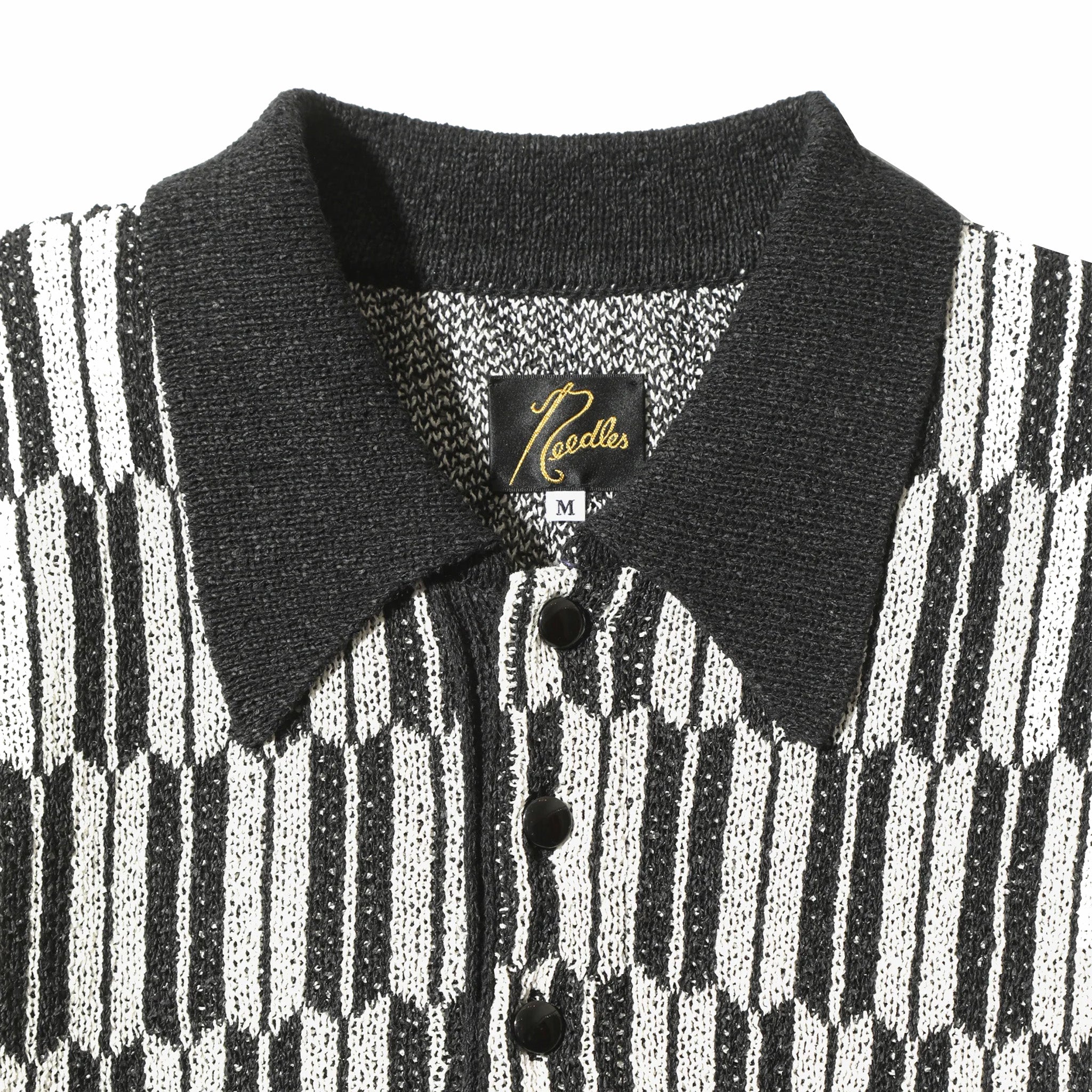 Needles Polo Sweater (Arrow/Black) - August Shop