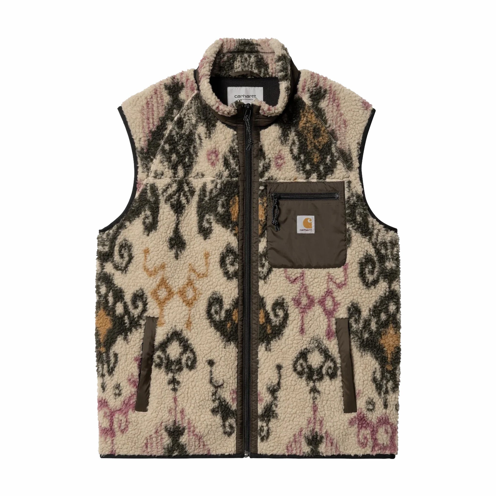 Carhartt WIP Prentis Vest Liner (Wall/Cypress Baru Jacquard) - August Shop