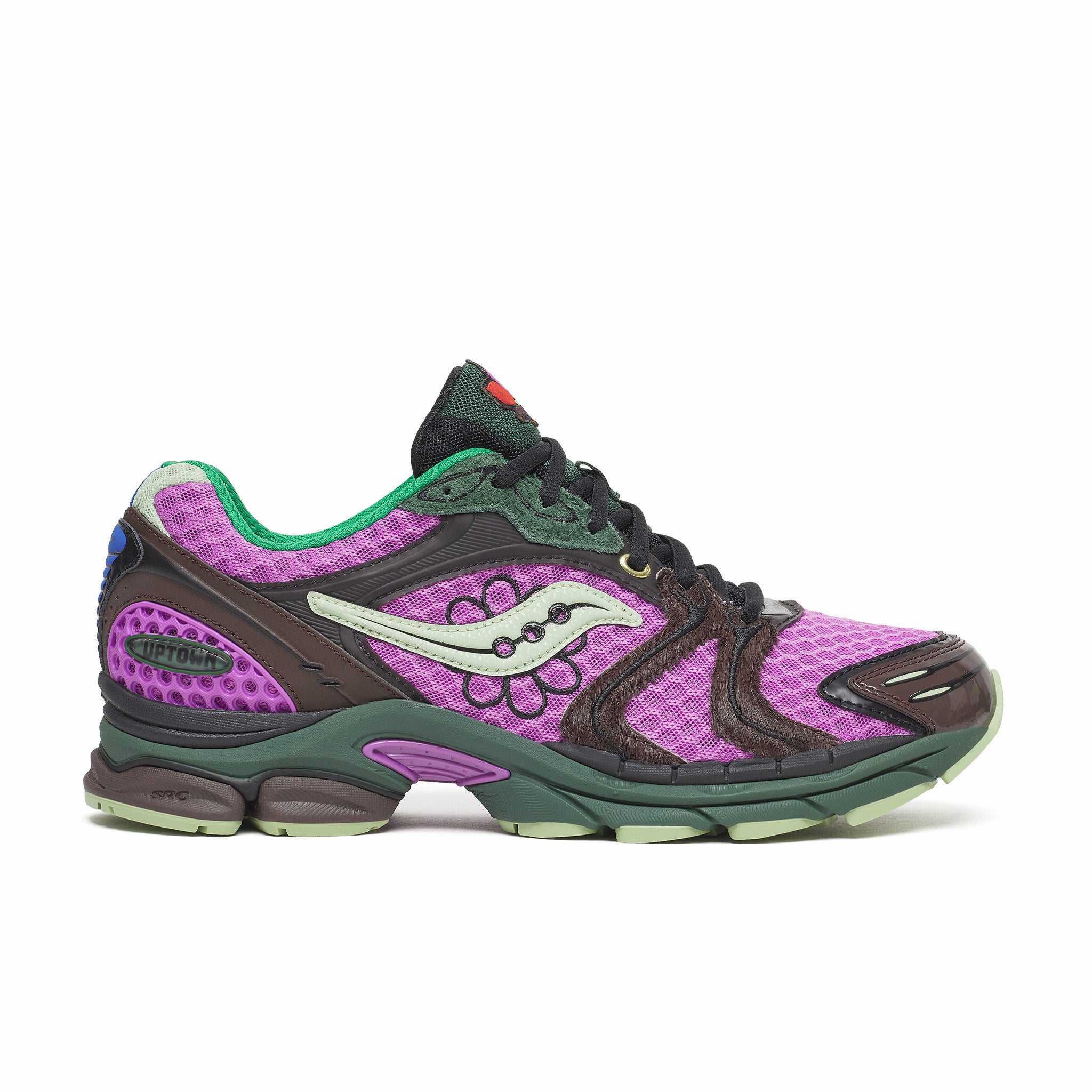 Saucony x Jae Tips Men's "Flowers Grow Uptown" Progrid Triumph 4 (Violet/Earth) - August Shop