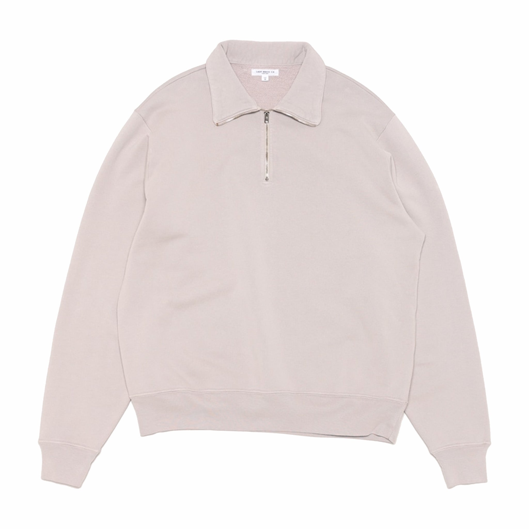 Lady White Co. Quarter Zip Sweatshirt (Scarlet Grey) - August Shop