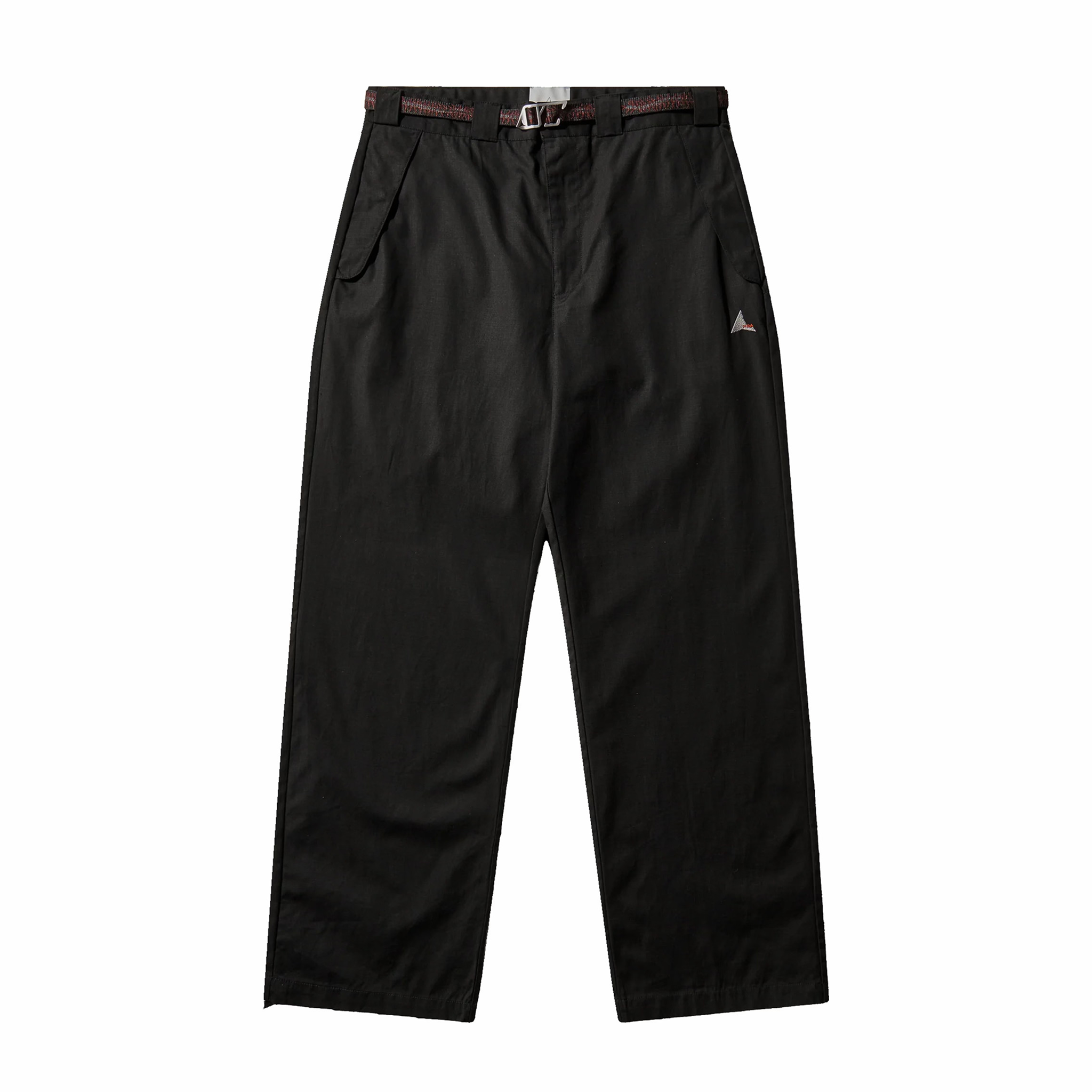 ROA Centipede Buckle Chino Pant (Black) - August Shop