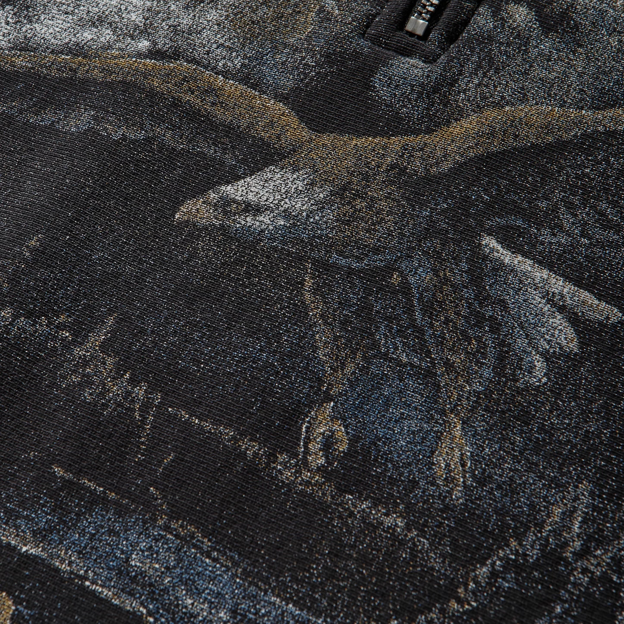 ROA Fai Half Zip Sweater (Washed Black)