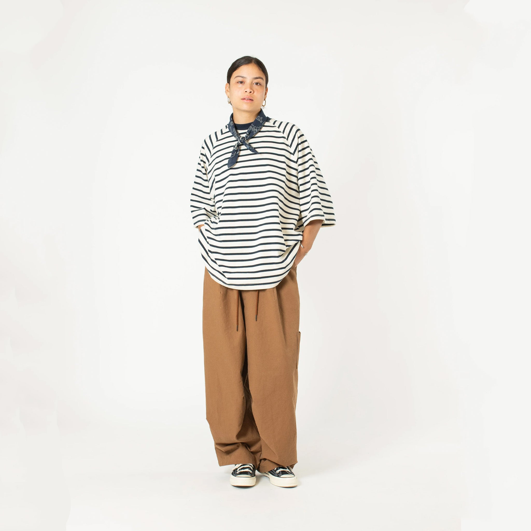 Estudio Niksen Raglan Big Tee (Navy) - August Shop