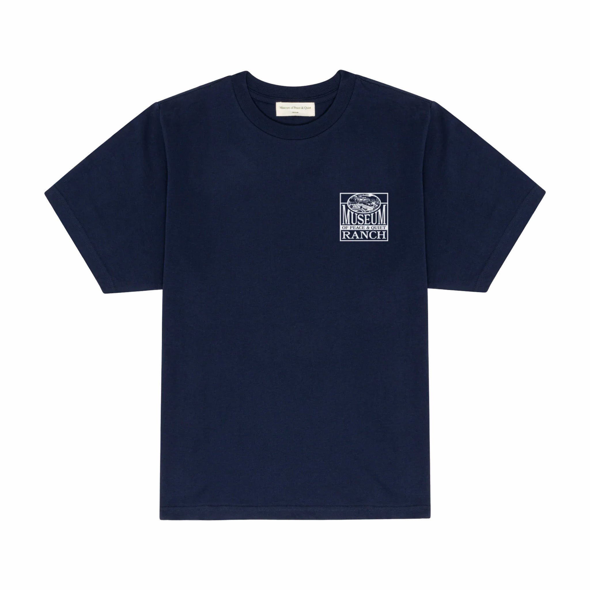 Museum of Peace and Quiet Museum Ranch T-Shirt (Navy) - August Shop