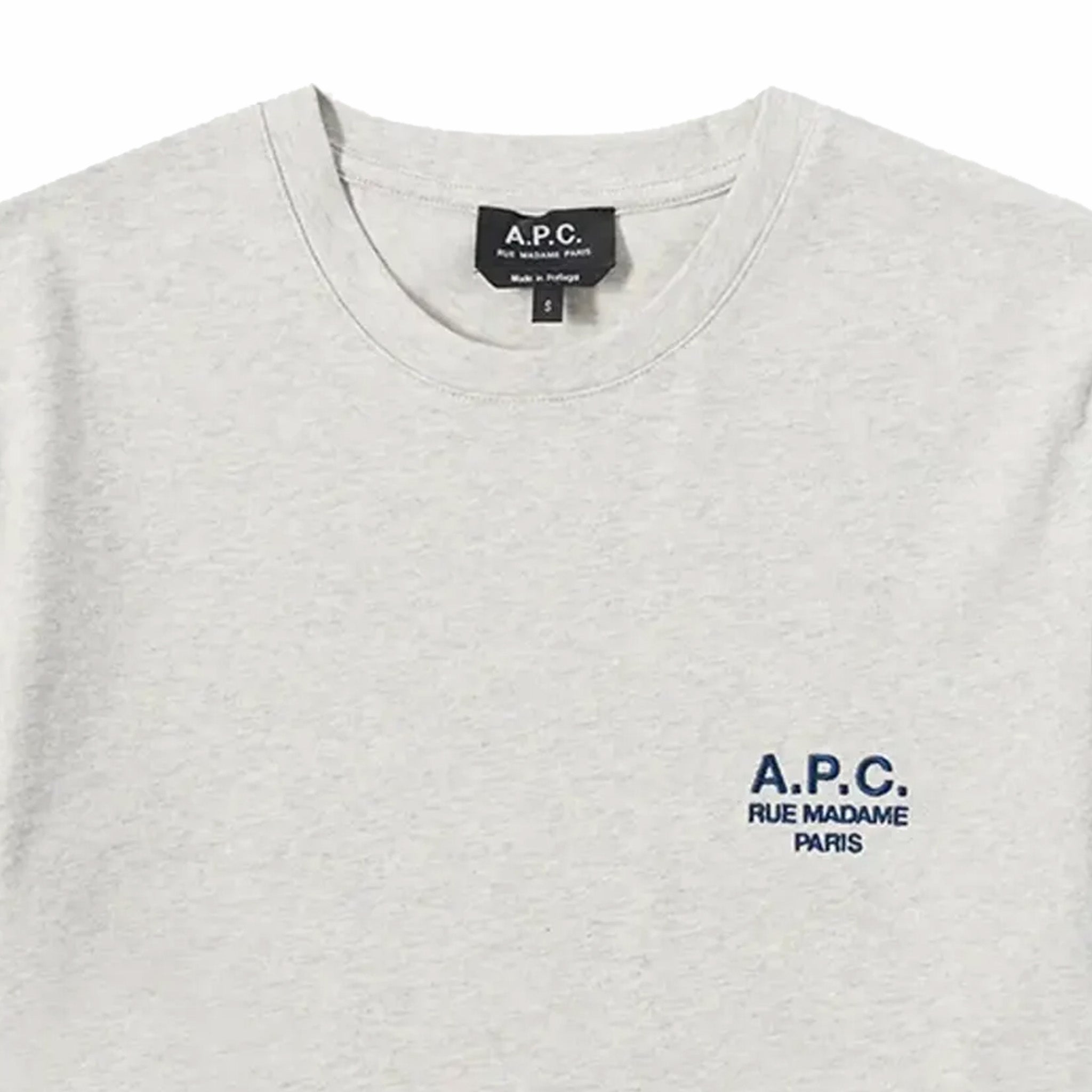 A.P.C. Raymond T-Shirt (Heathered Ecru) - August Shop