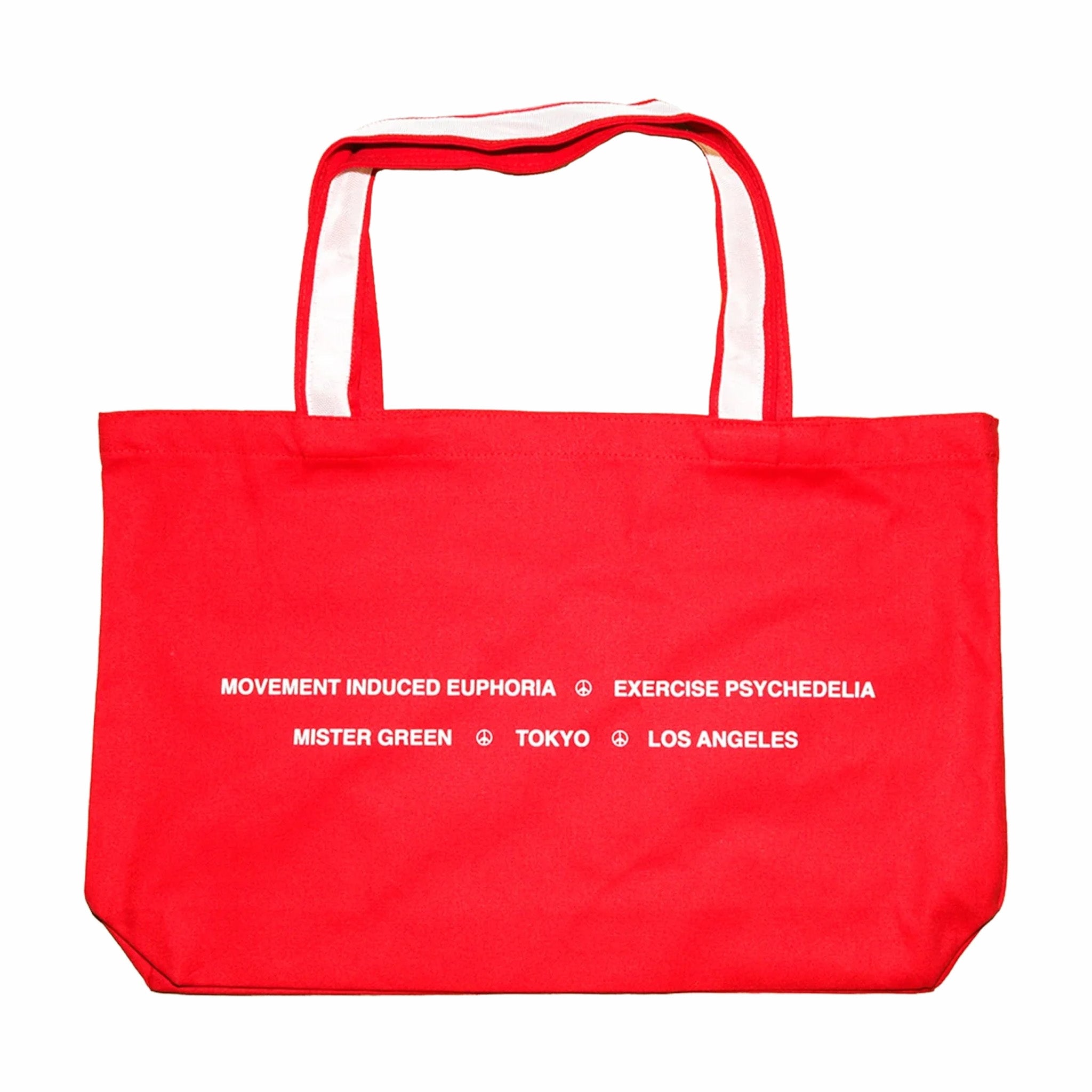 Mister Green Psychedathletiques Tote (Classic Red) - August Shop