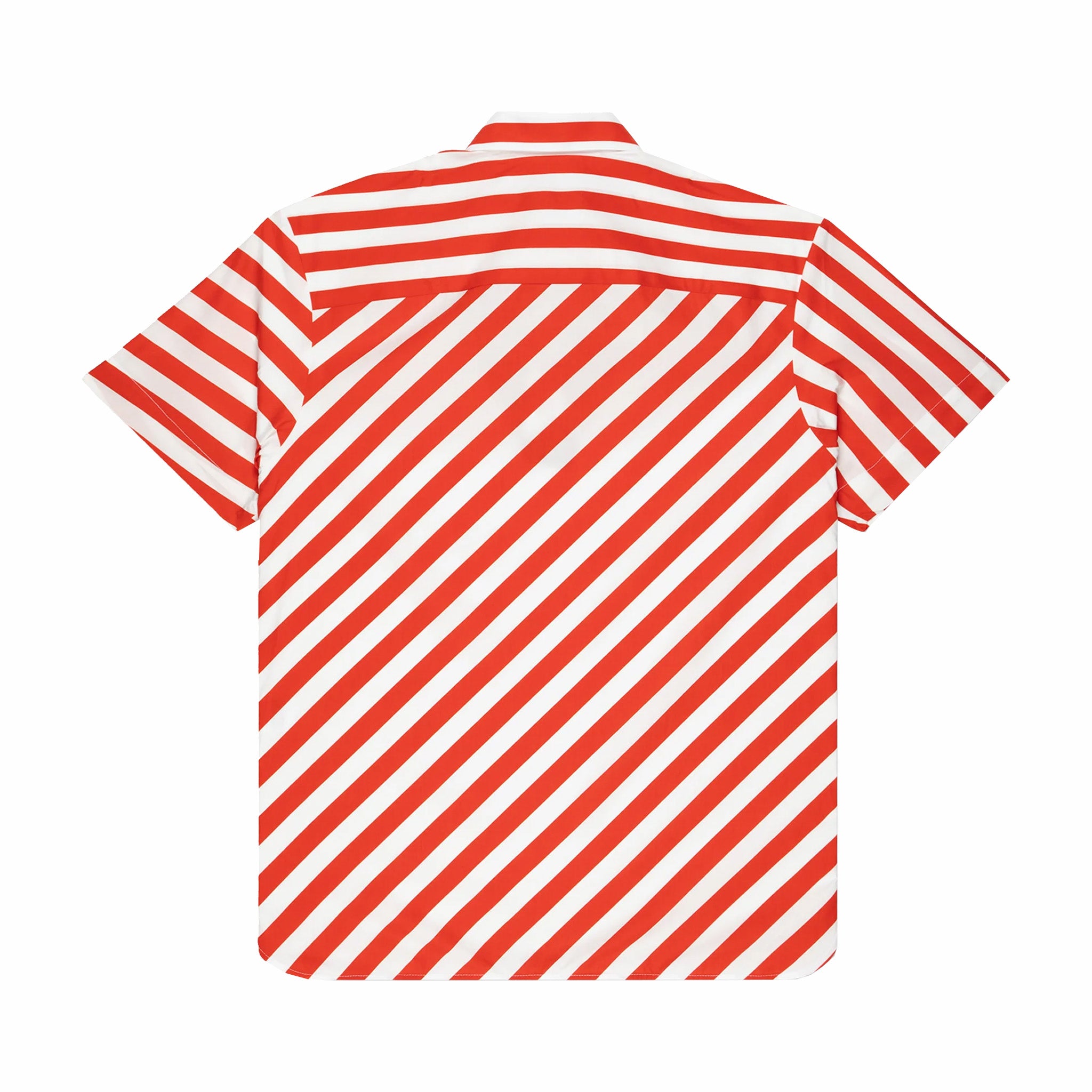 A.P.C. Chemisette Riley Short Sleeve Shirt (Red) - August Shop