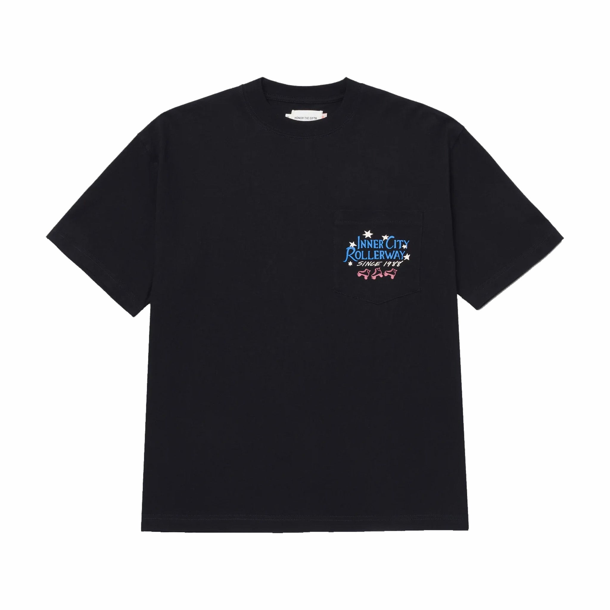 Honor The Gift Roller Rink T-Shirt (Black) - August Shop