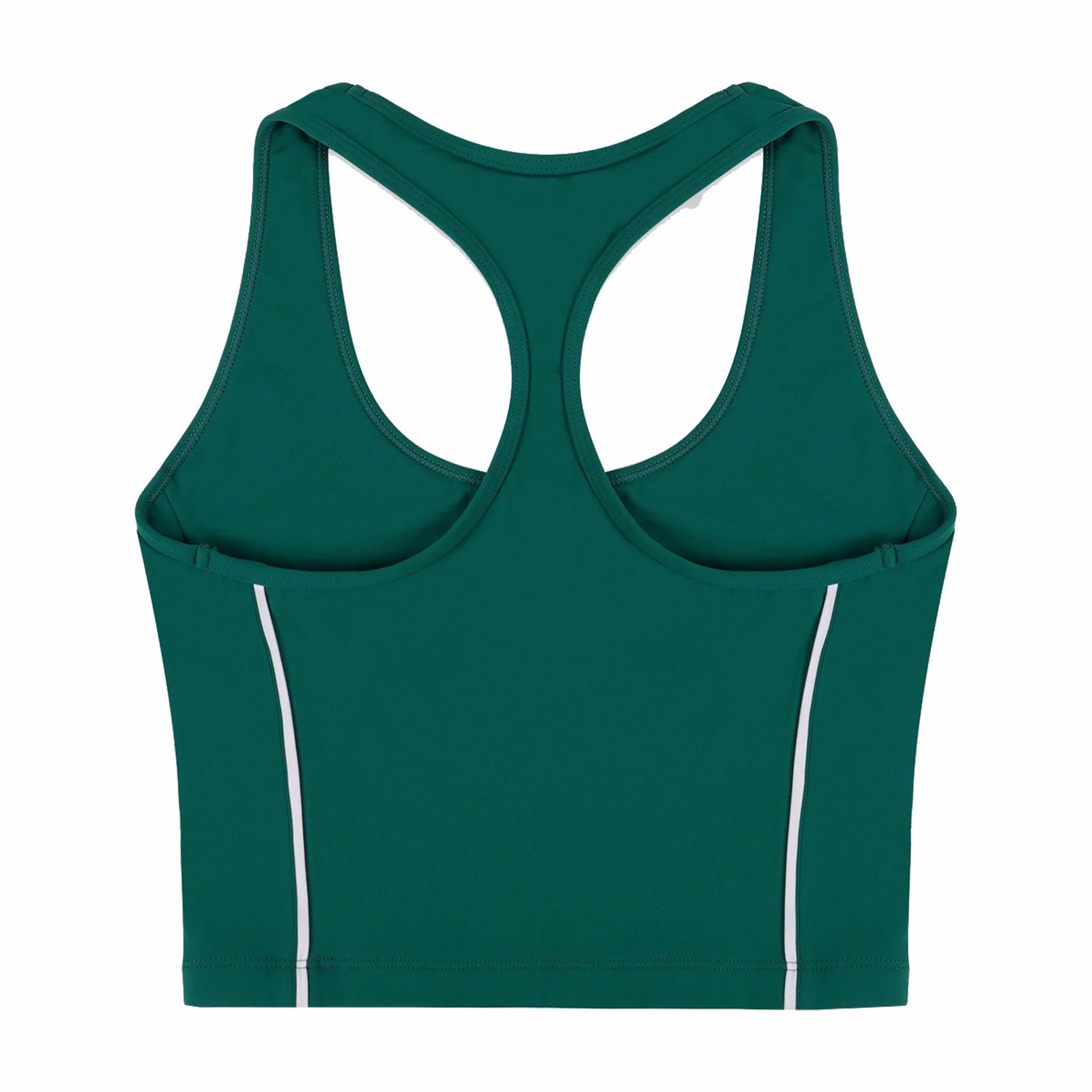 Sporty &amp; Rich Women&#39;s SR Runner Sports Tank (Alpine/White) - August Shop