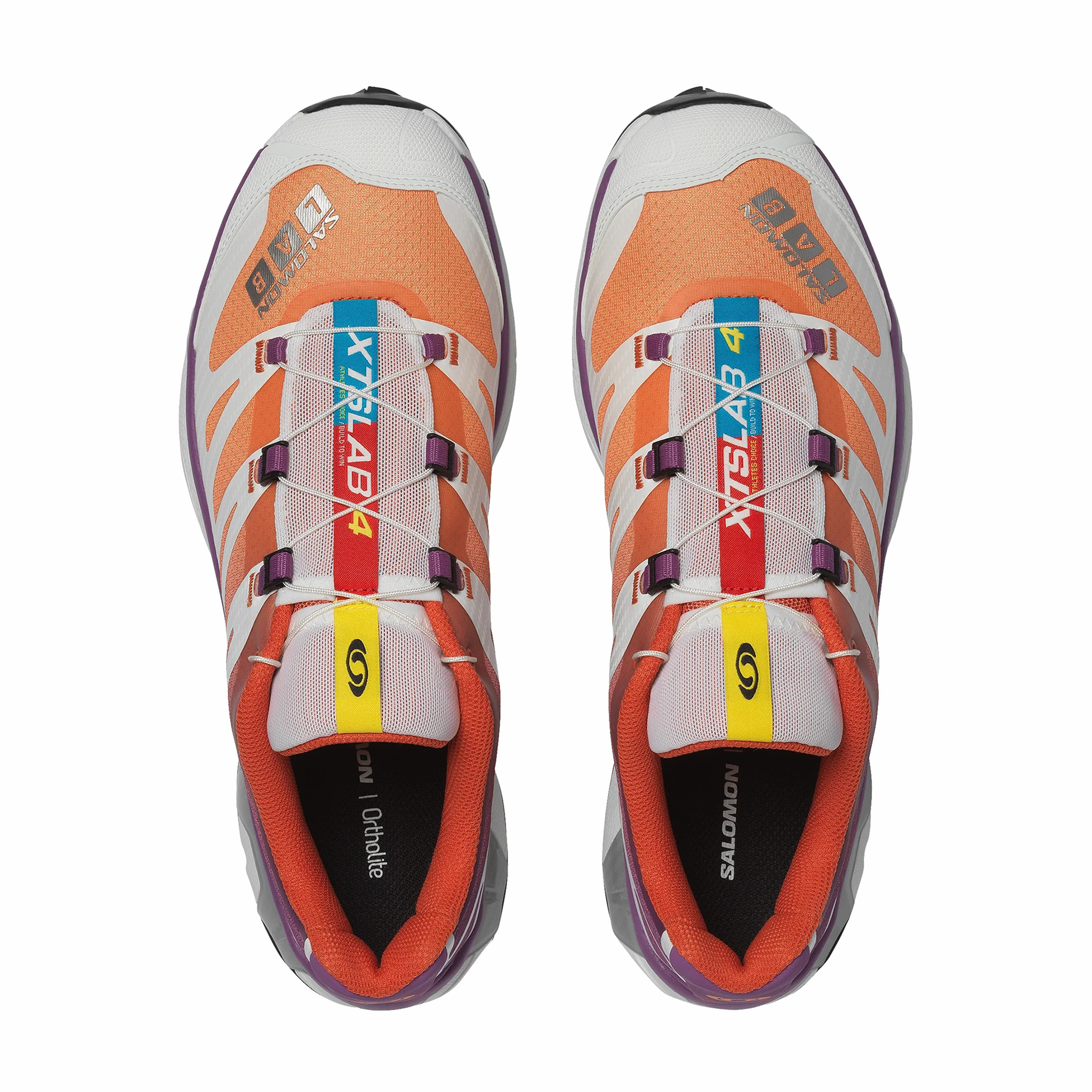 Salomon Unisex XT-4 OG (White/Nectarine/Concord Grape) - August Shop