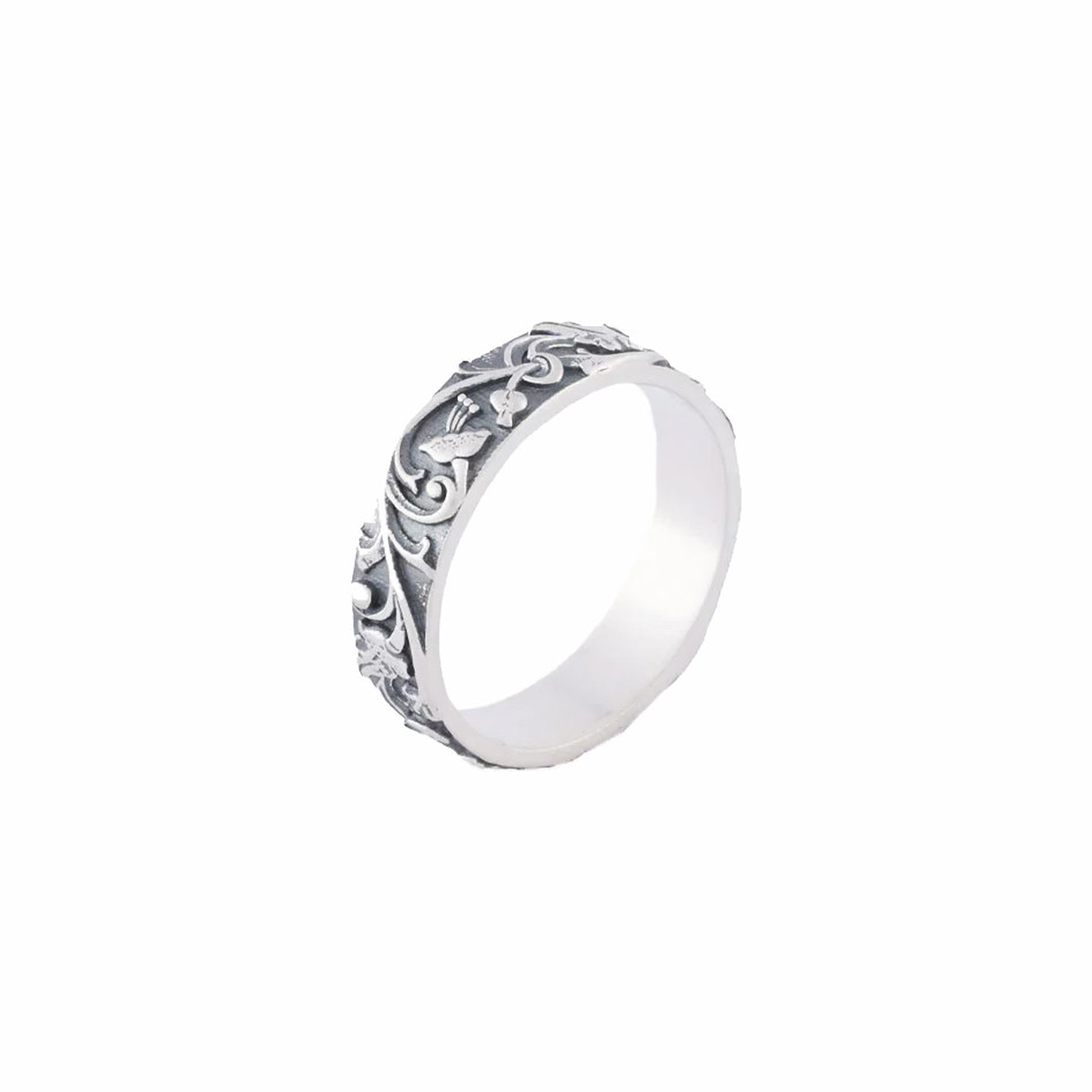 Serge DeNimes Silver Pergola Ring (Silver) - August Shop