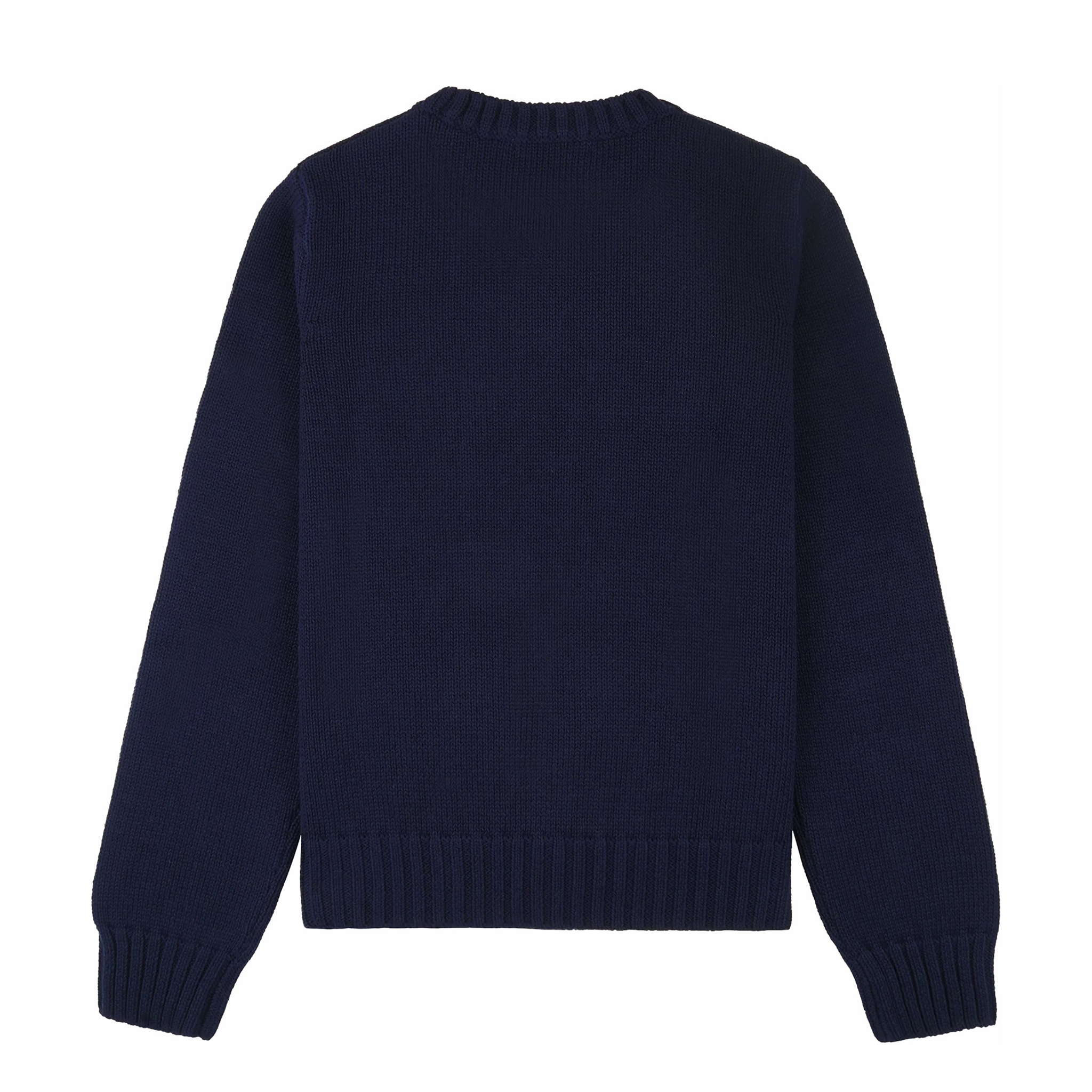 Sporty &amp; Rich Women's Horse Knitted Sweater (Navy) - August Shop