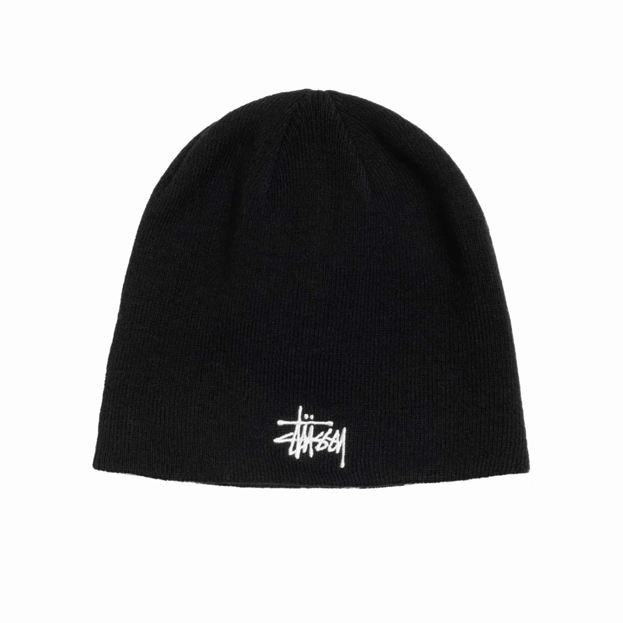 Stüssy Basic Skullcap Beanie (Black) - August Shop