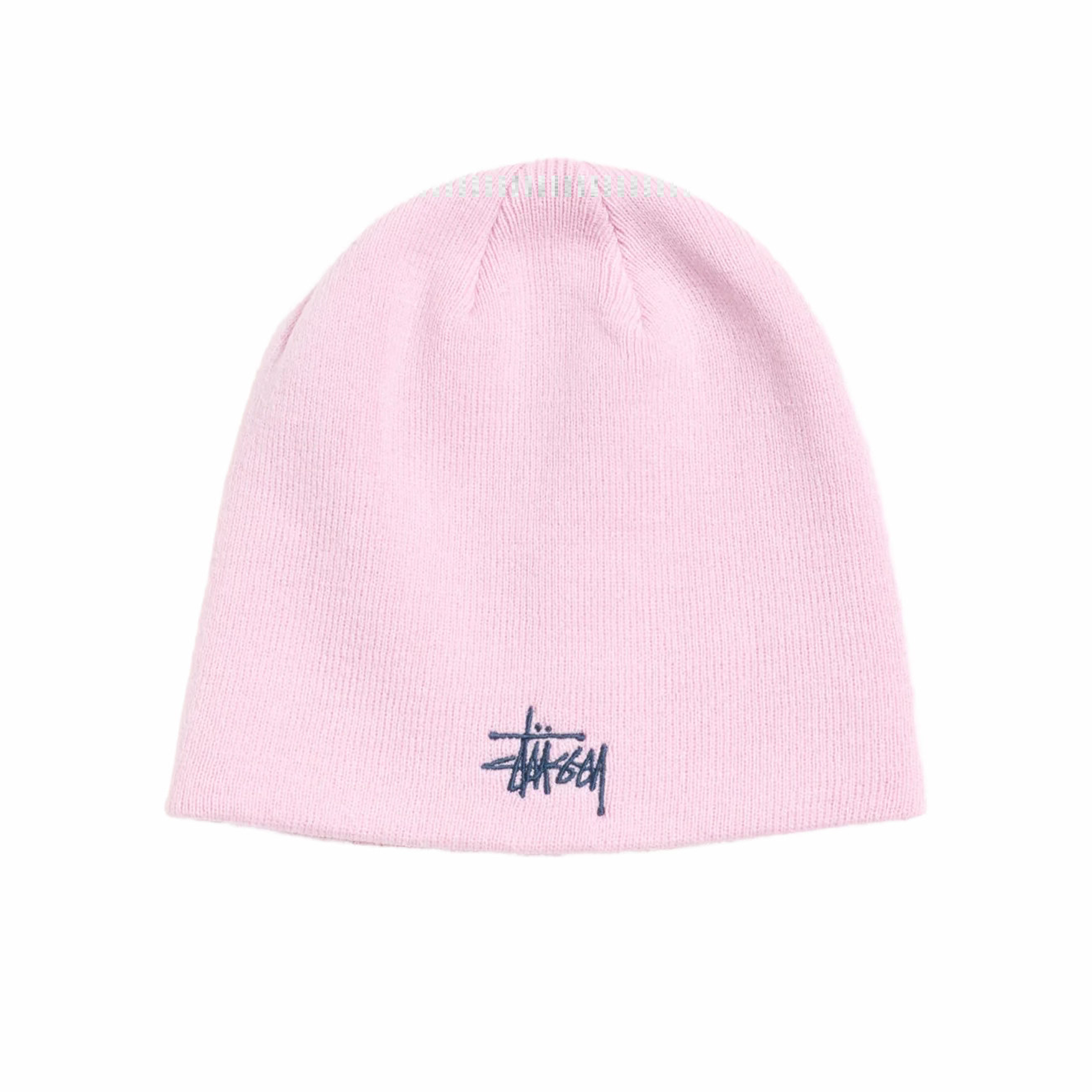 Stüssy Basic Skullcap Beanie (Rose Pink) - August Shop