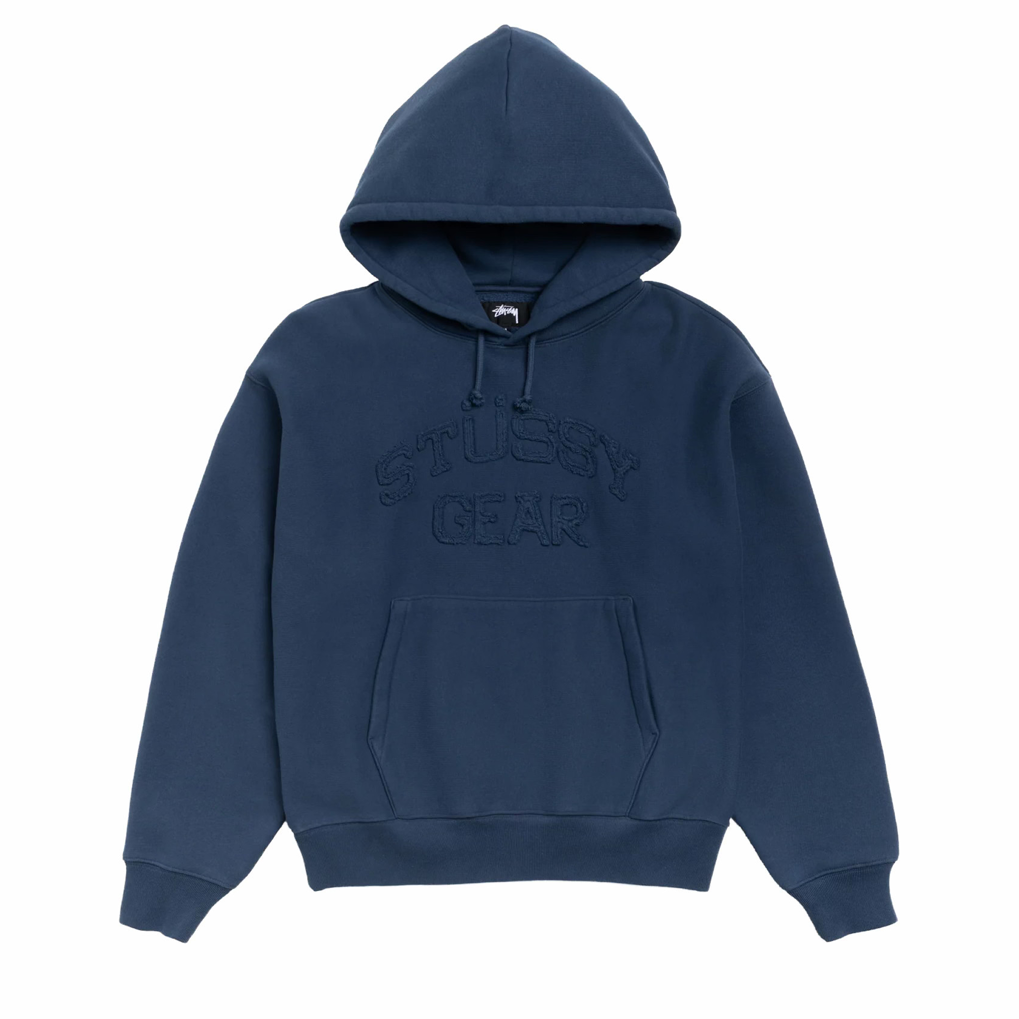 Stüssy Gear Applique Hoodie (Navy) - August Shop