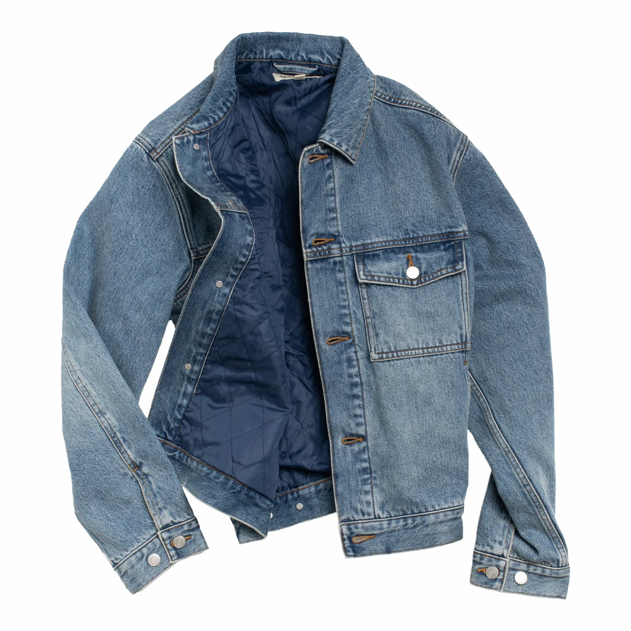 Stüssy Lined Denim Trucker (Indigo Stone Wash) - August Shop