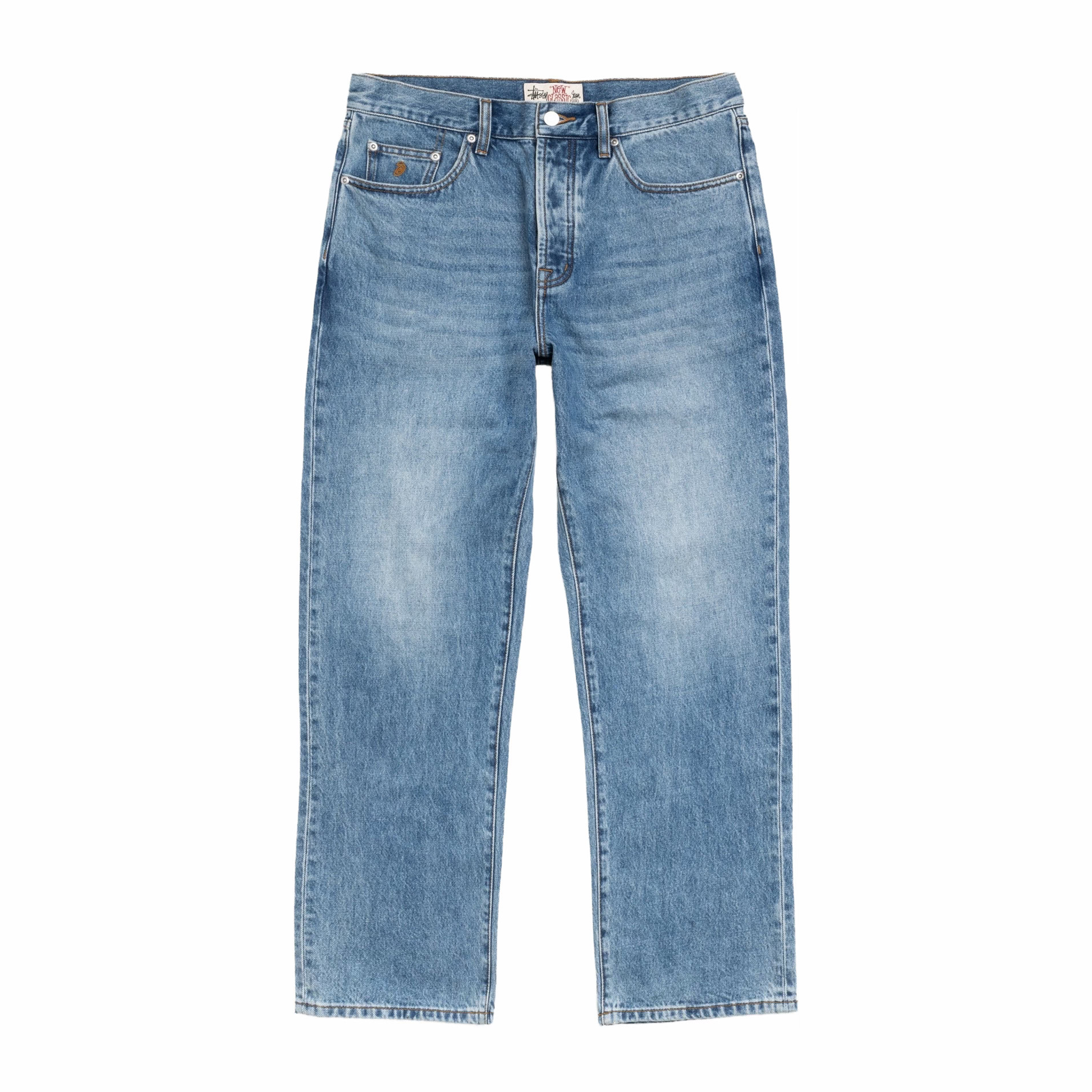 Stüssy New Classic Jean Denim (Indigo Stone Wash) - August Shop