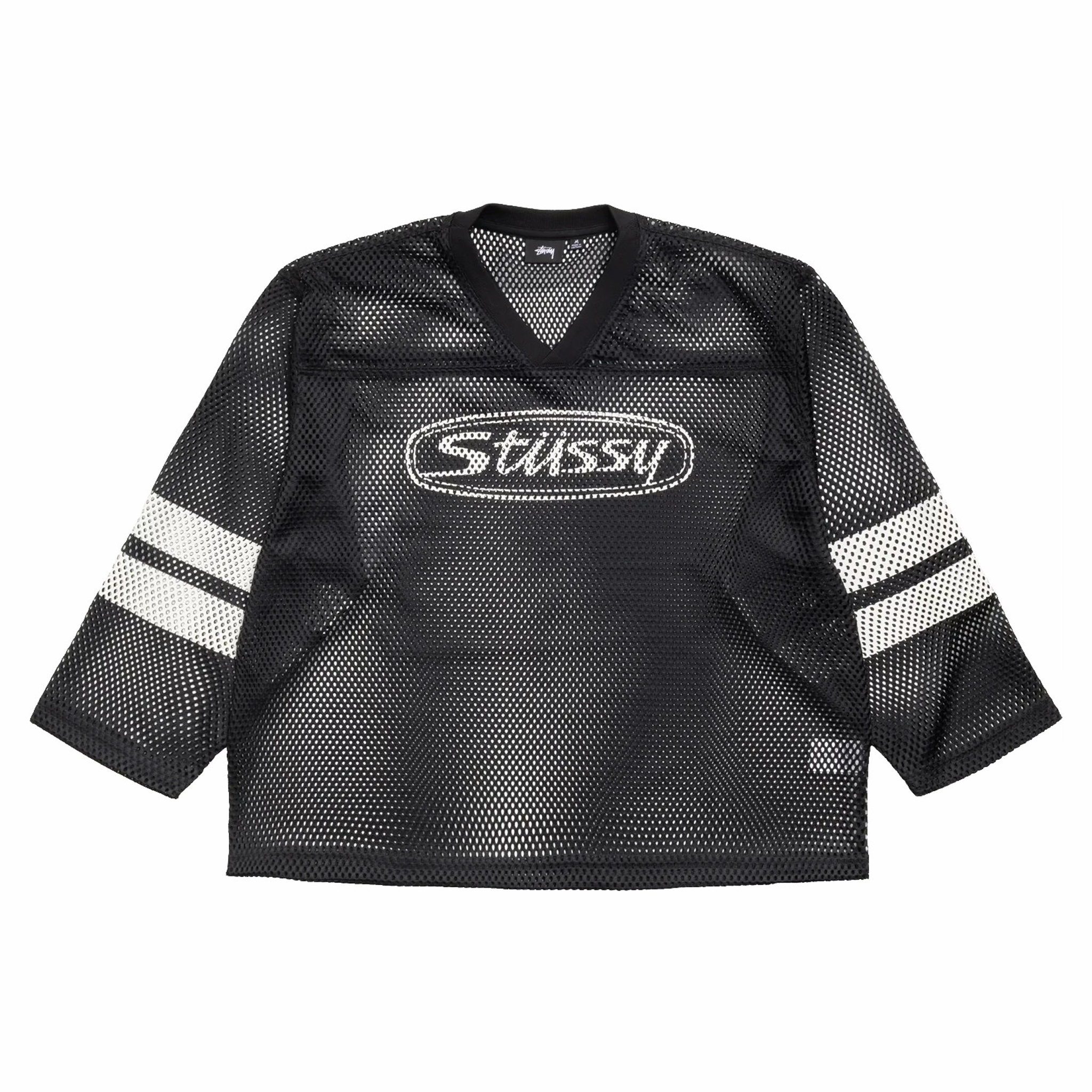 Stüssy Trucker Team Jersey (Black) - August Shop