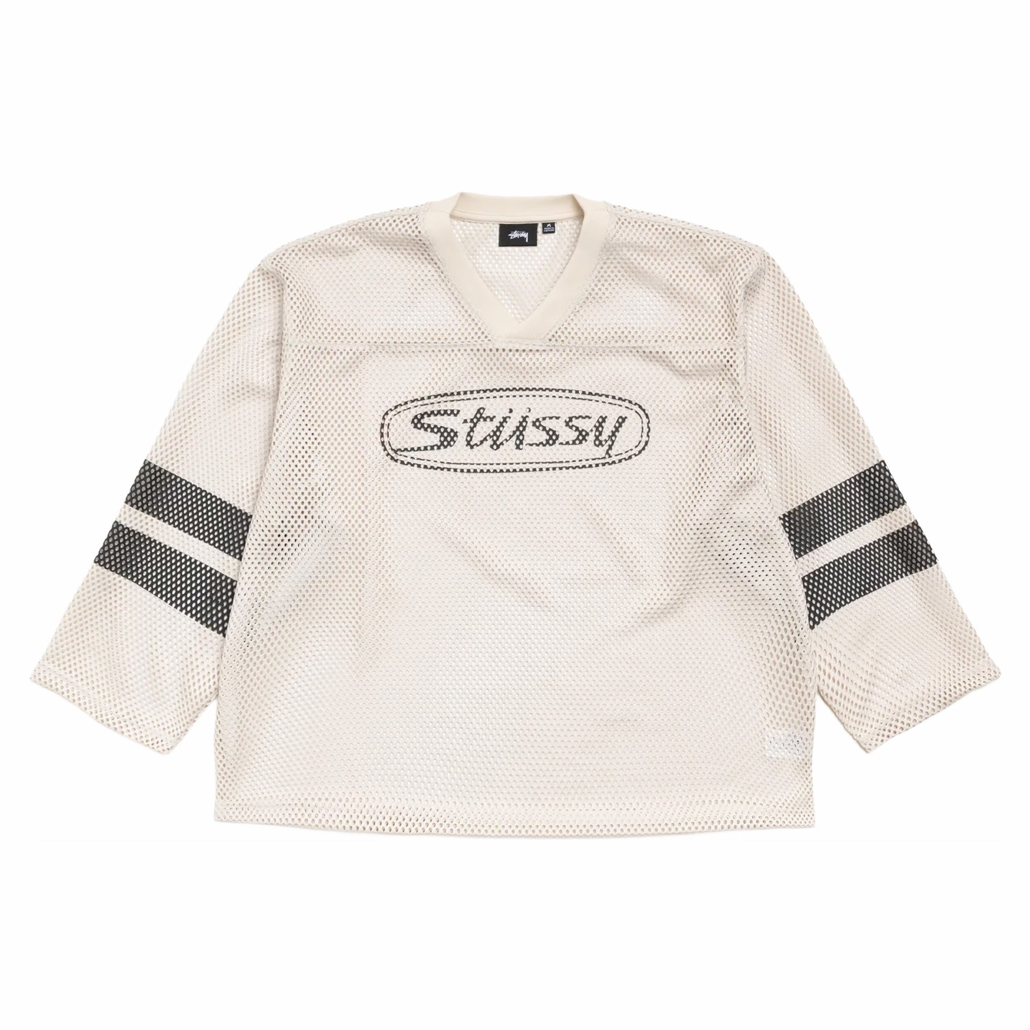 Stüssy Trucker Team Jersey (Natural) - August Shop