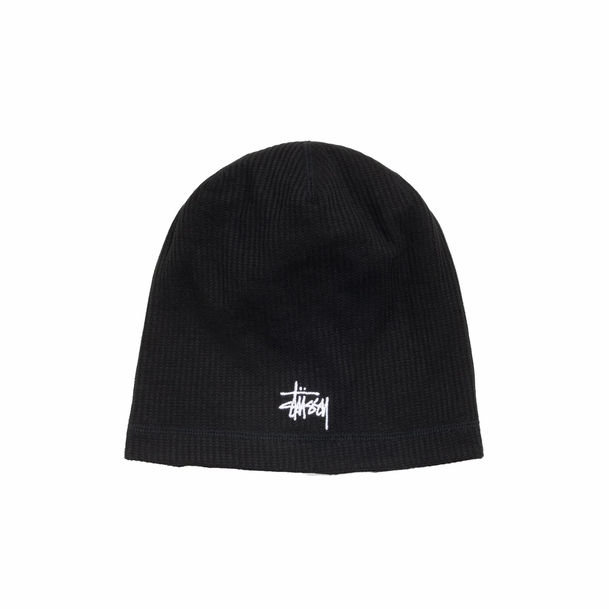 Stüssy Waffle Skullcap (Black) - August Shop