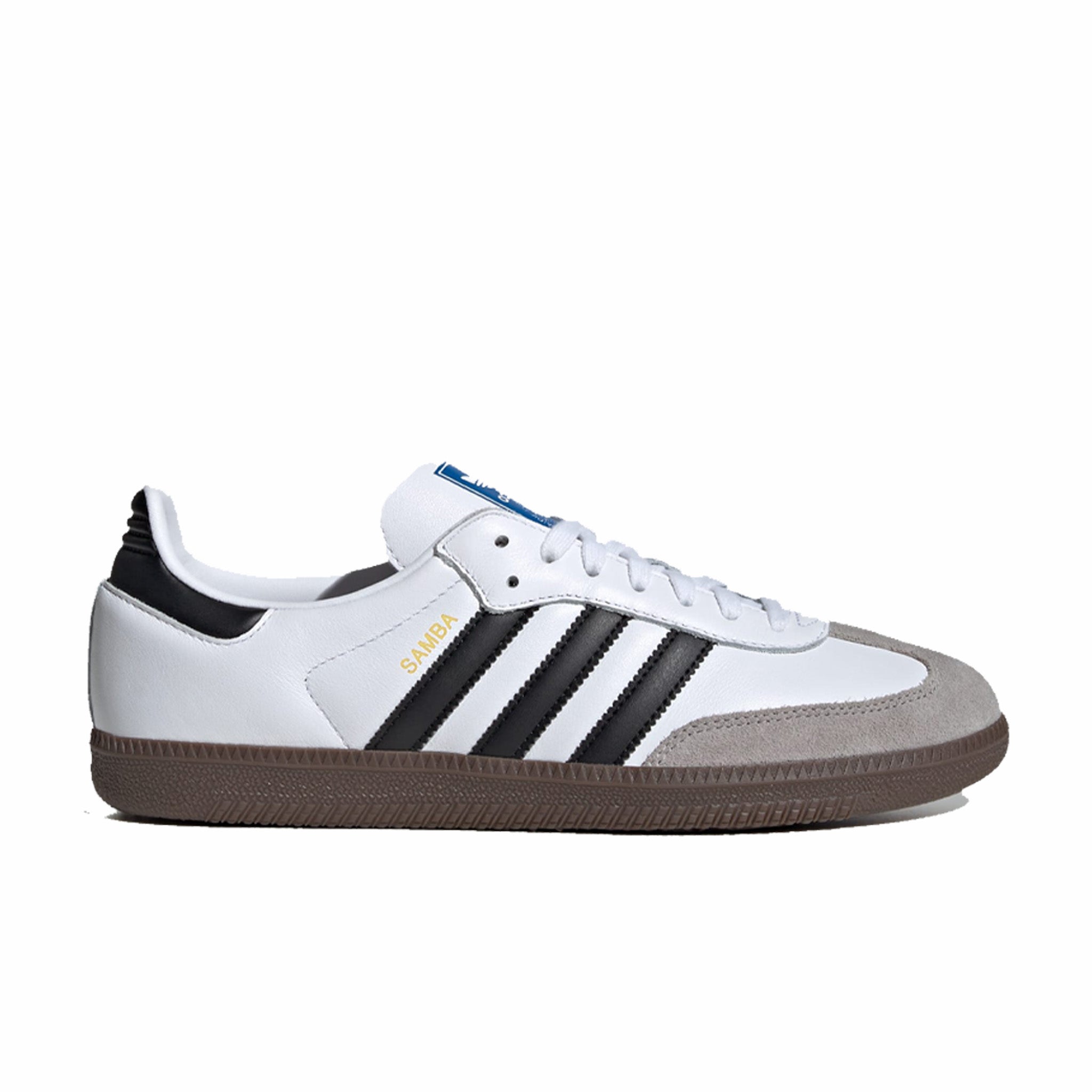 Adidas Men&#39;s Samba OG (Cloud White/Core Black/Gum) B75806 - August Shop