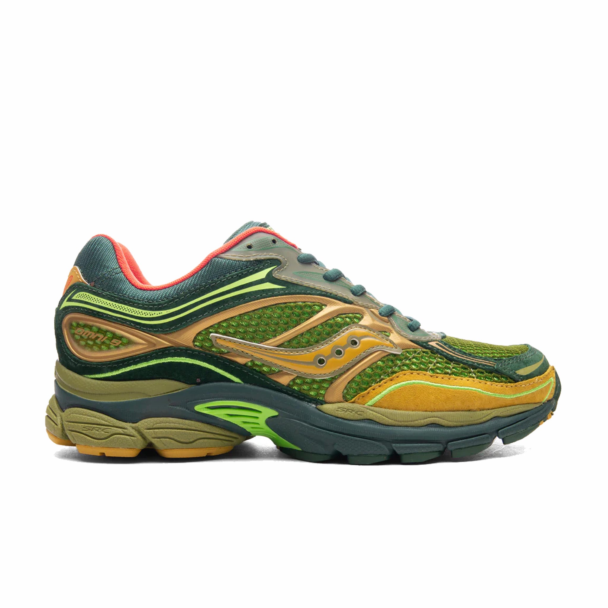 Saucony x Starcow Progrid Omni 9 (Green/Orange) - August Shop