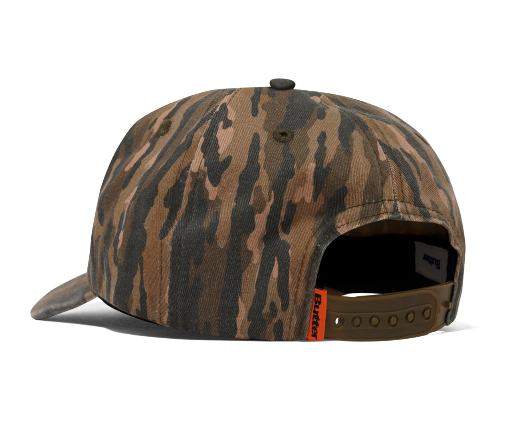 Butter Goods Nail 5 Panel Cap (Frog Camo) - August Shop