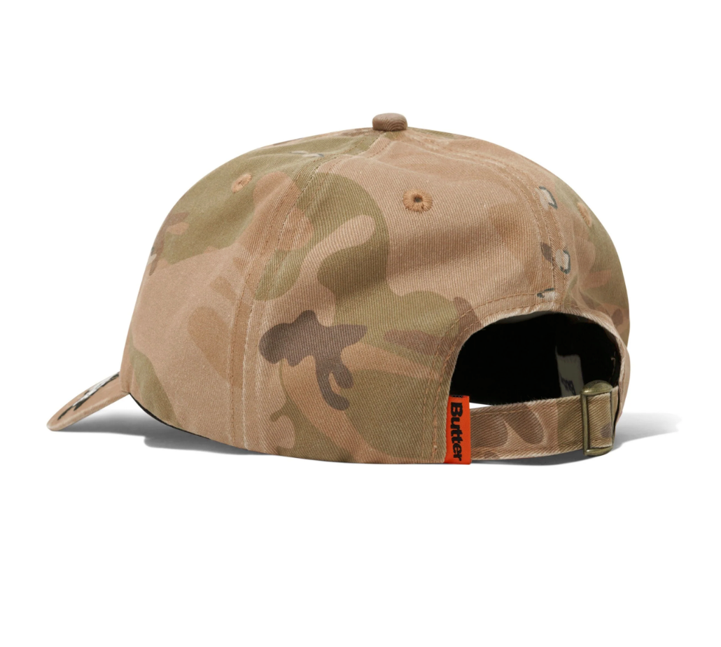 Butter Goods Stars 6 Panel Cap (Desert Camo) - August Shop