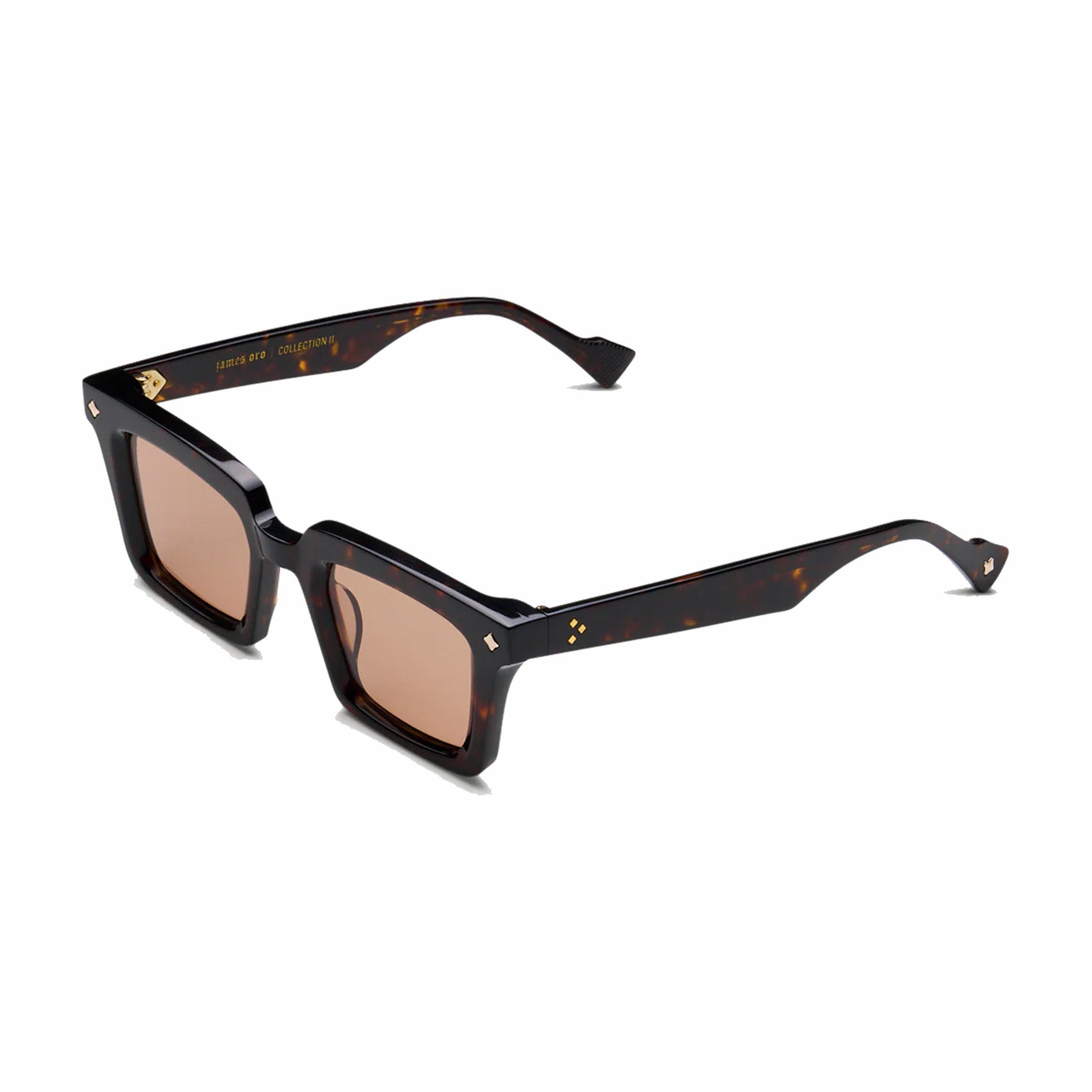 James Oro Shadow Sepia Ace II (Brown Tint/Brown Frame) - August Shop