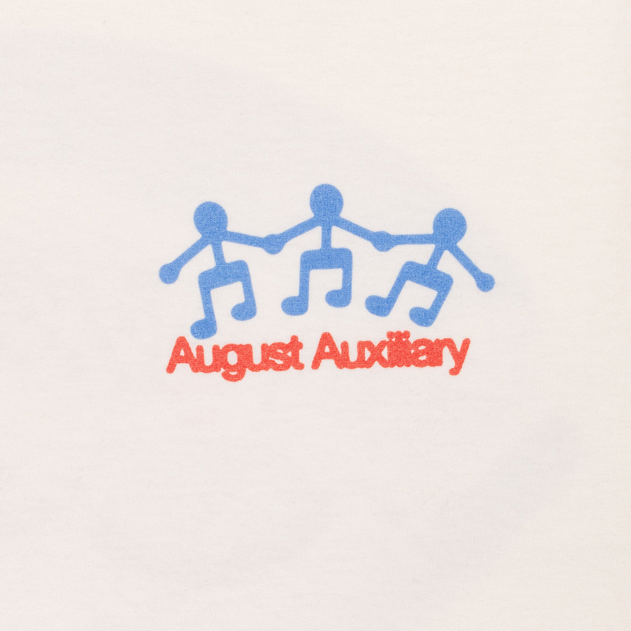 August Aux &quot;Community Crafted&quot; T-Shirt (Off White) - August Shop