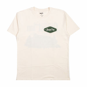 August Inn "Friendship" 5.3oz Midweight T-Shirt (Ecru) - August Shop