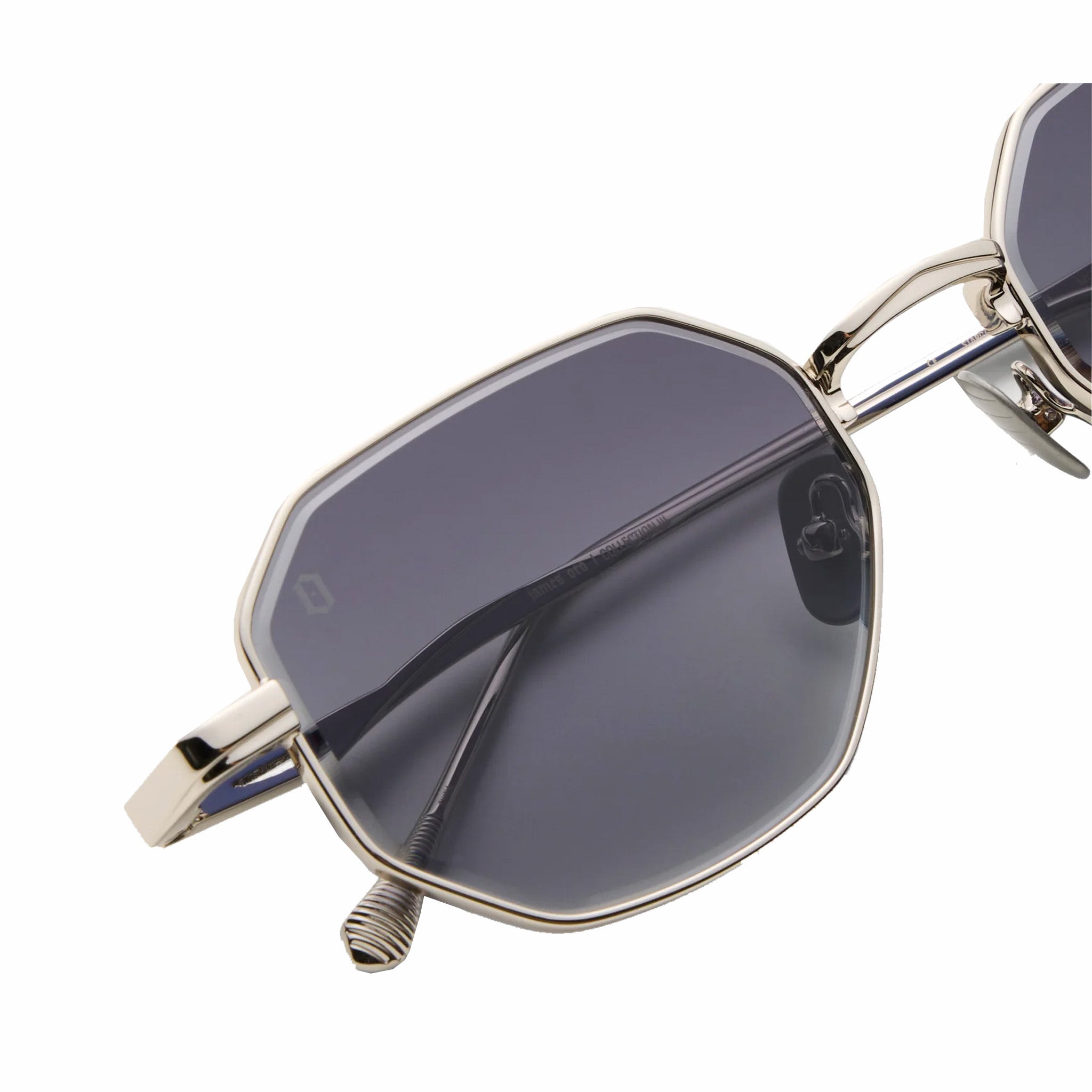 James Oro Silver Knox Stargazer (Black Tint/Silver Frame) - August Shop