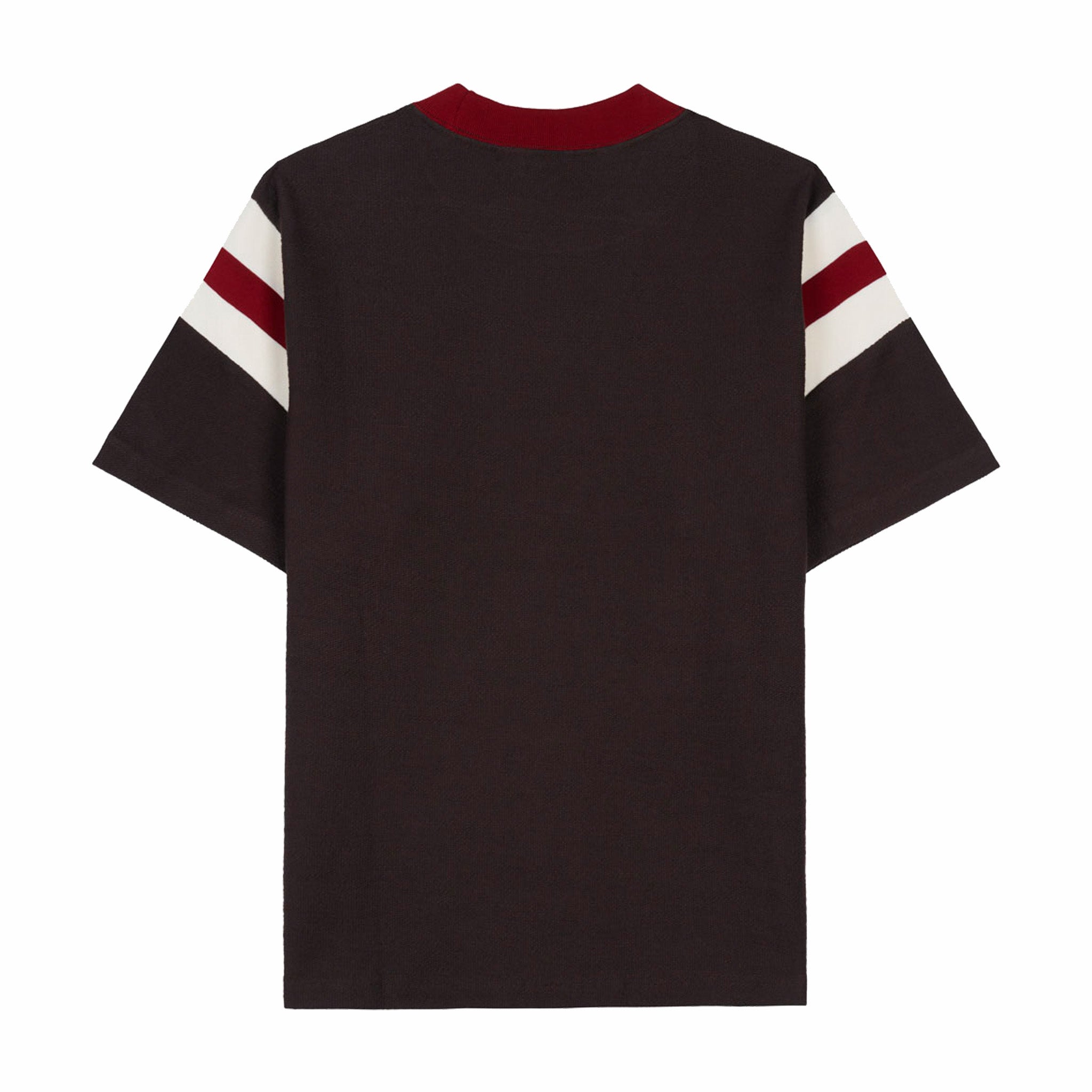 Brain Dead Slubby Football Shirt (Brown) - August Shop