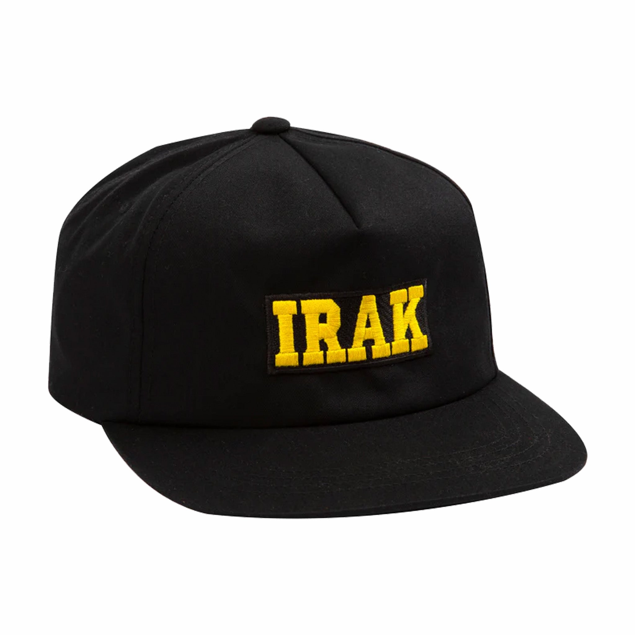 IRAK Reverse Logo Snapback Hat (Black) - August Shop