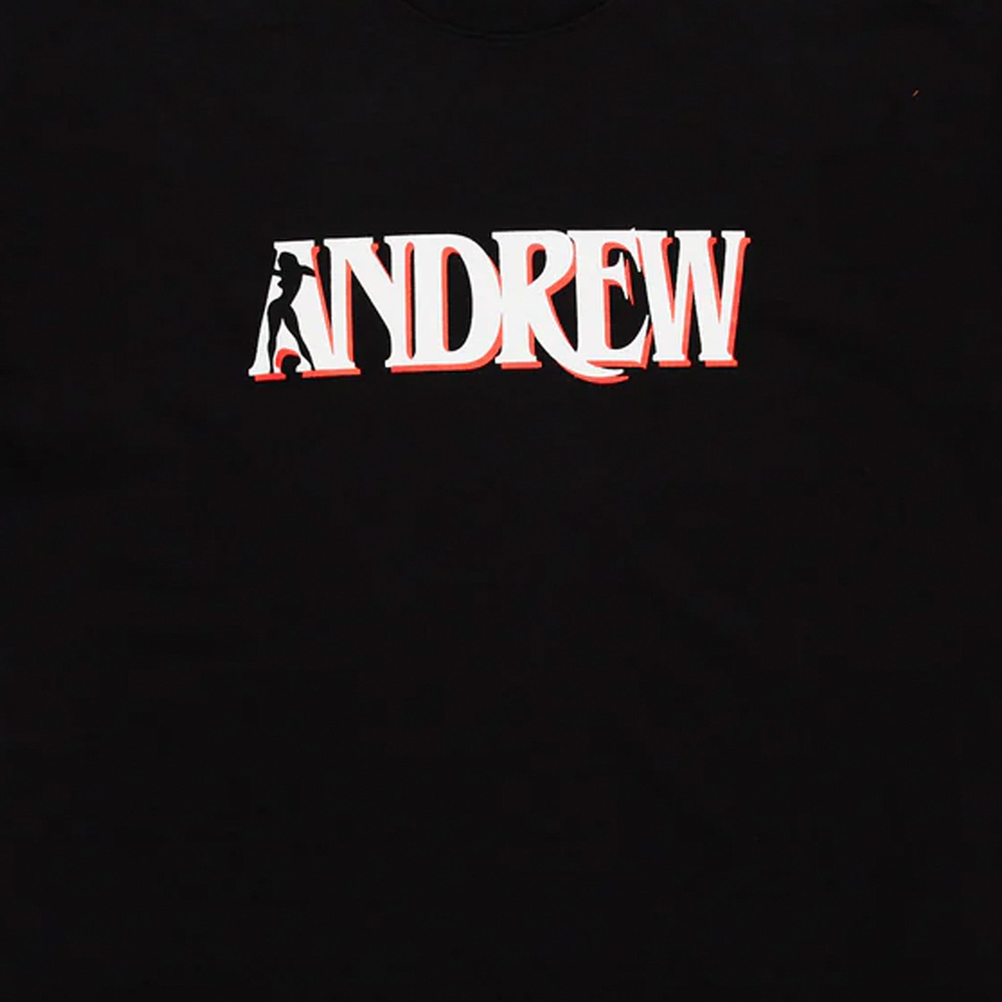 Andrew Striptease T-Shirt (Black) - August Shop