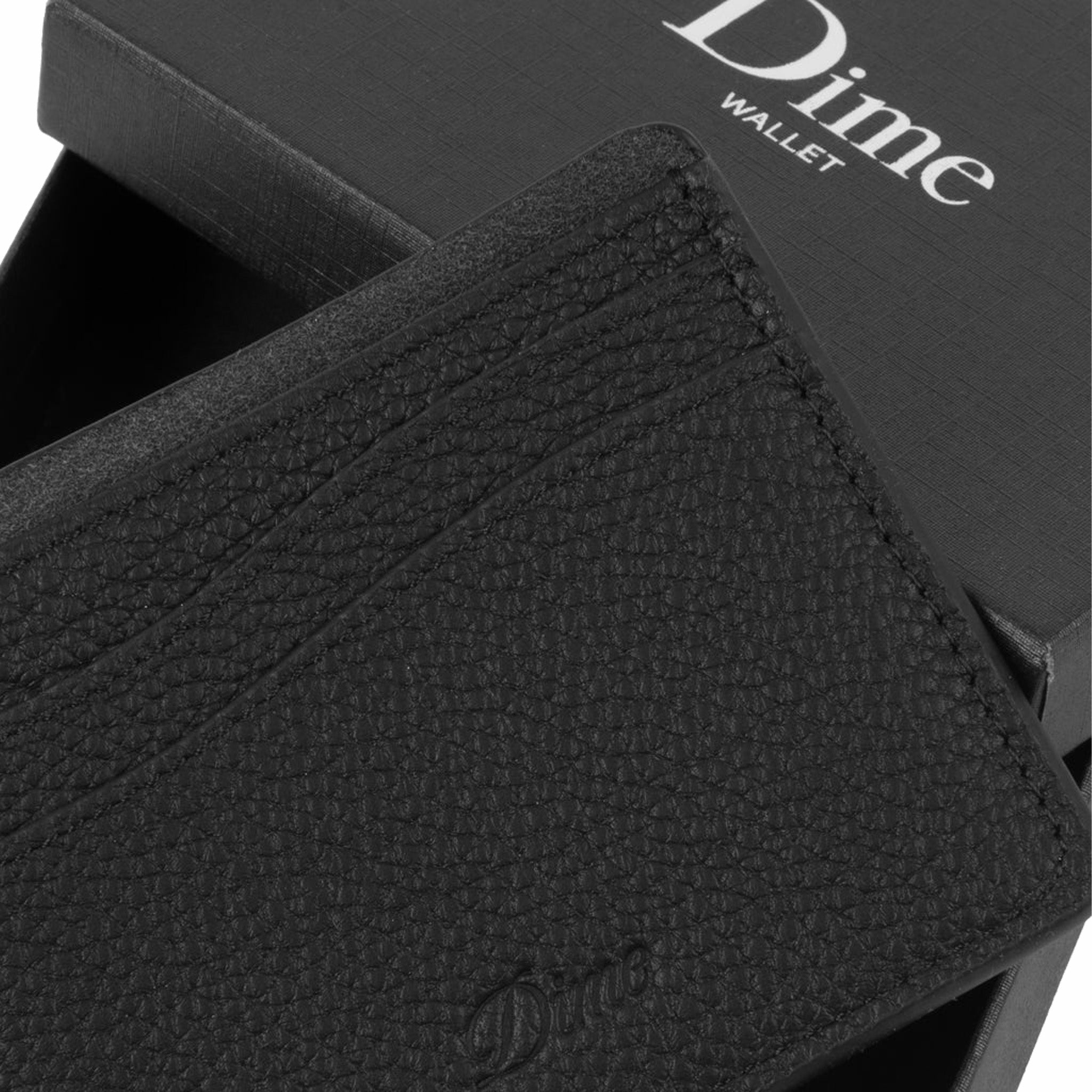 Dime Studded Bifold Wallet (Black) - August Shop