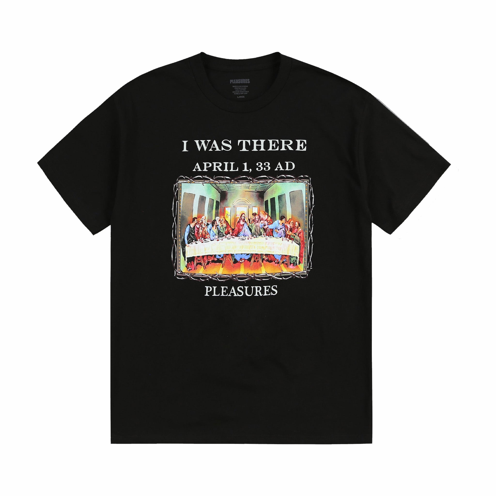 Pleasures Supper T-Shirt (Black) - August Shop