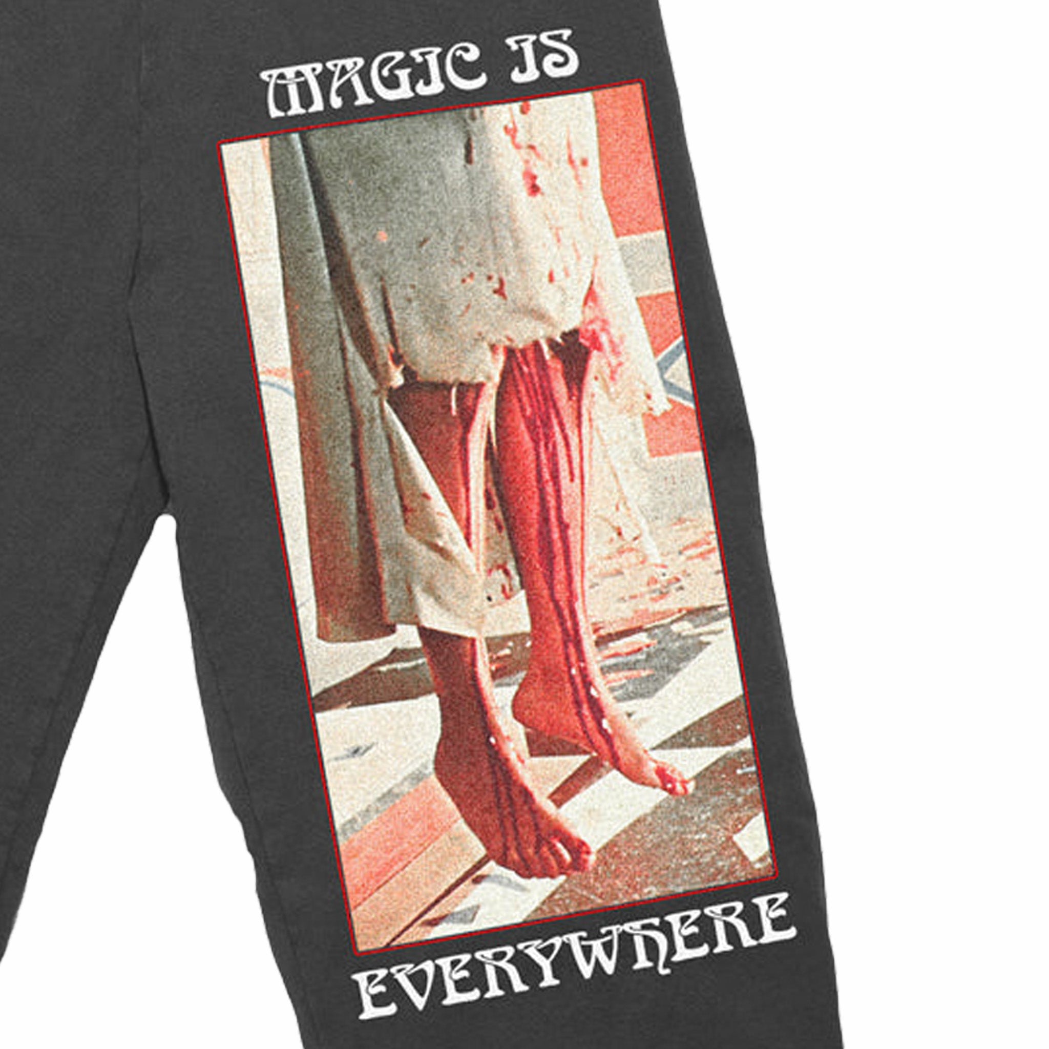 Online Ceramics x Suspiria &quot;Magic Is Everywhere&quot; 14oz Fleece Sweatpants (Black)