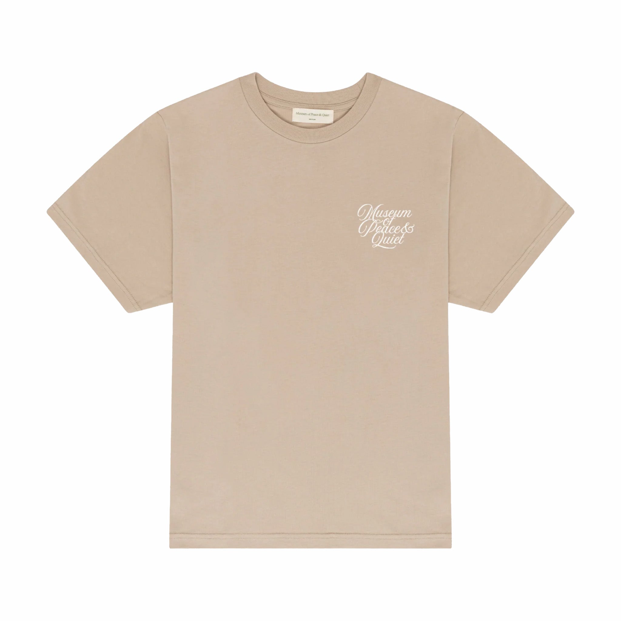 Museum of Peace and Quiet Scribe T-Shirt (Taupe) - August Shop