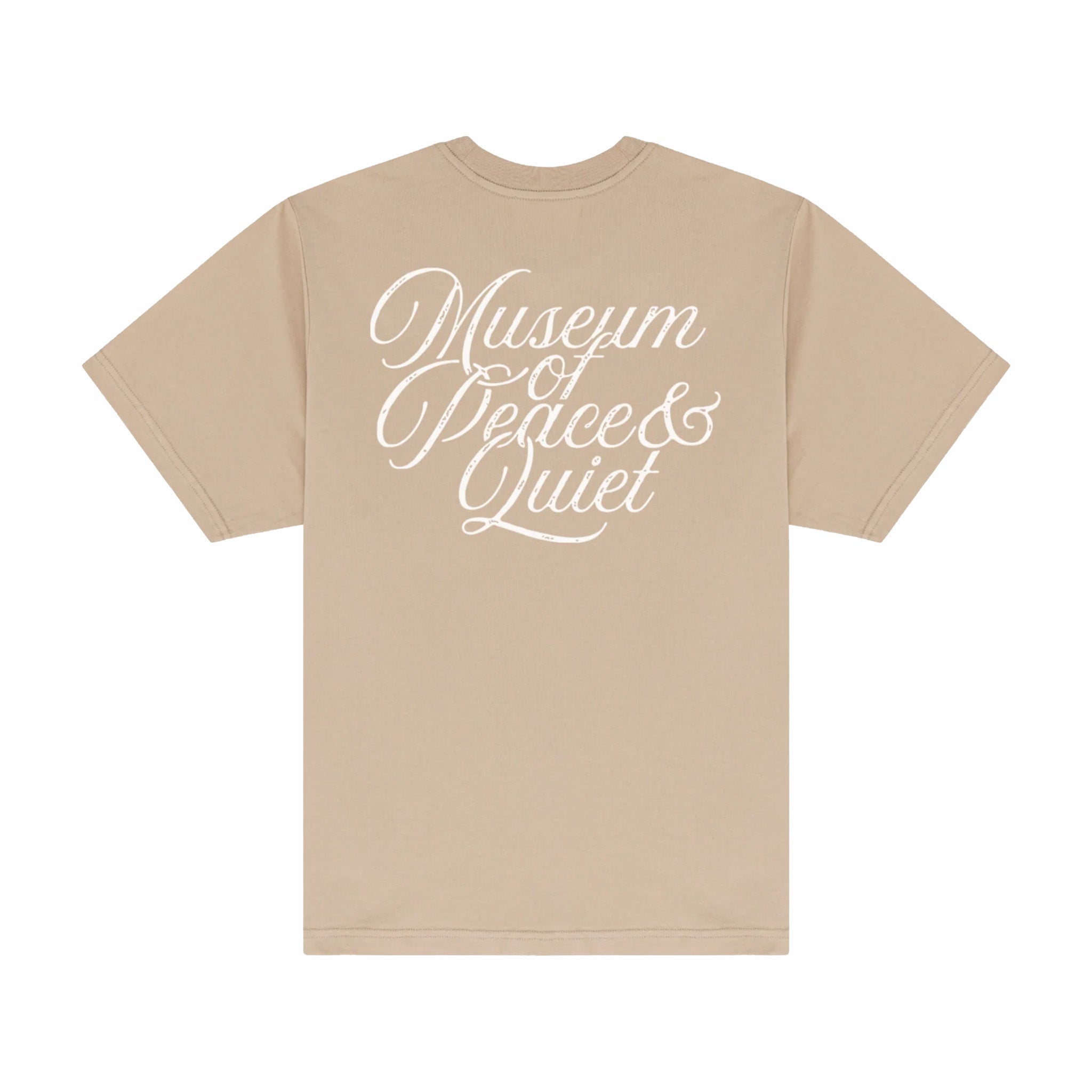 Museum of Peace and Quiet Scribe T-Shirt (Taupe) - August Shop