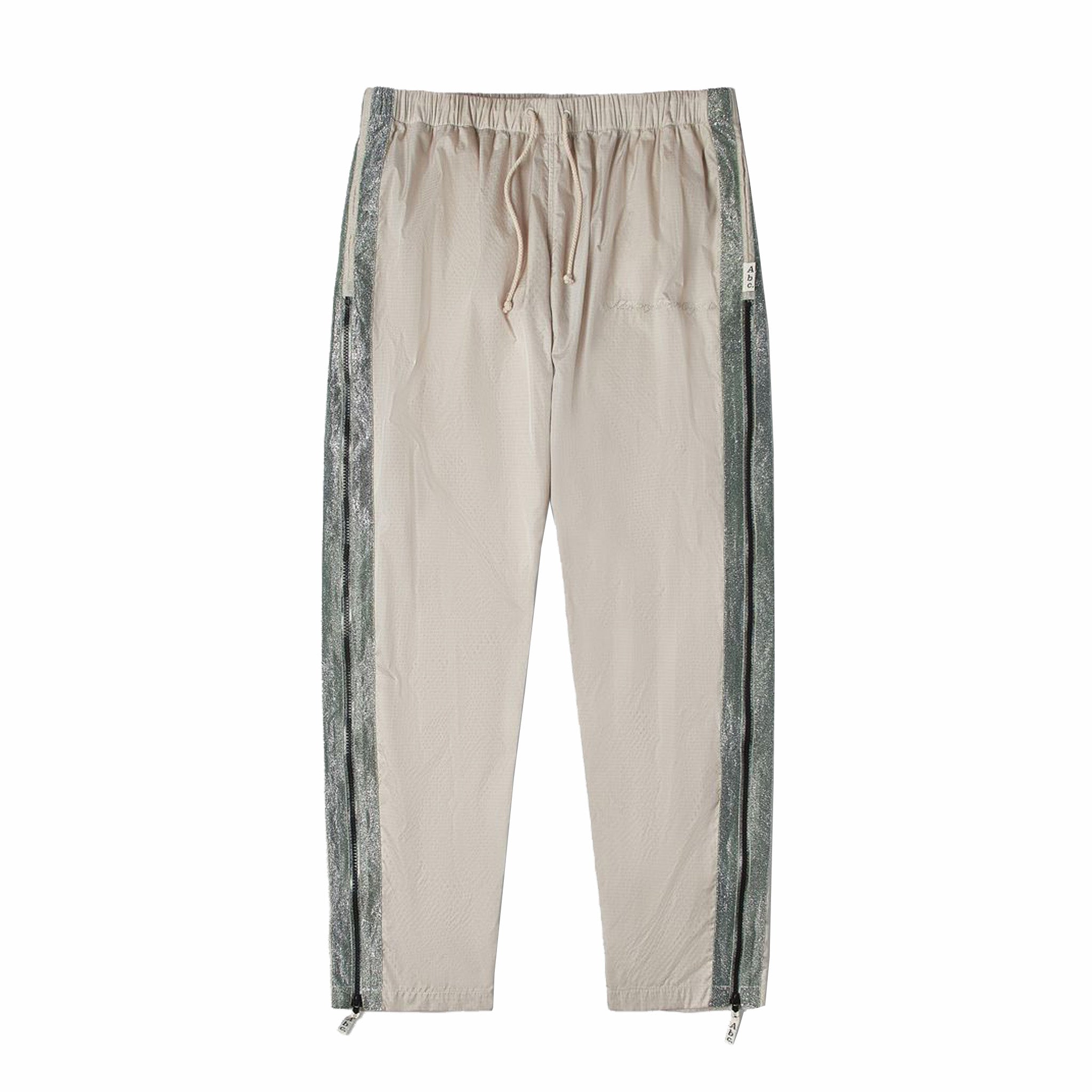 Advisory Board Crystals Ripstop Zip Up Pant (Light Grey)