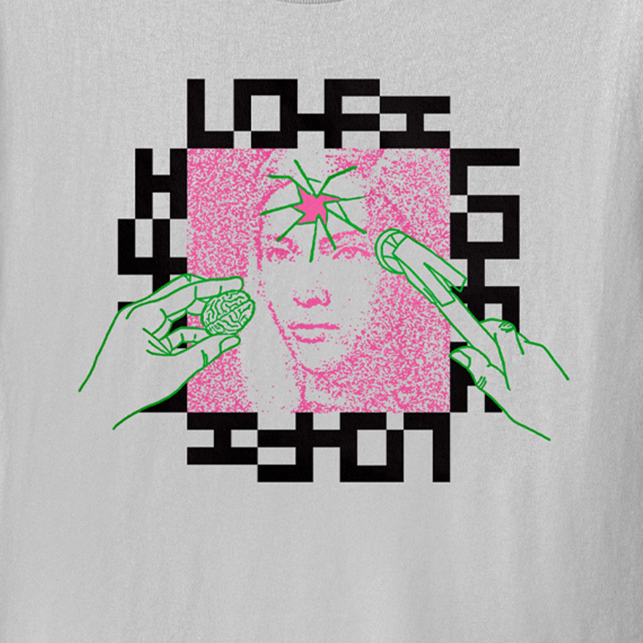 Lo-Fi Transplant Tee (Cement) - August Shop