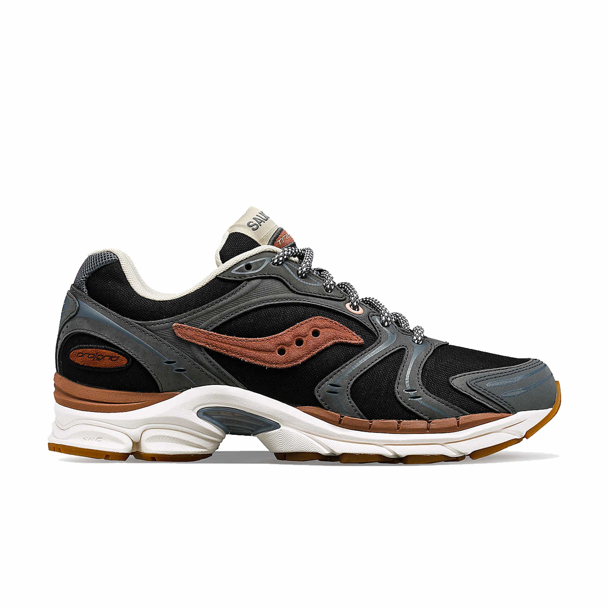 Saucony ProGrid Triumph 4 Secure (Grey/Brown) - August Shop