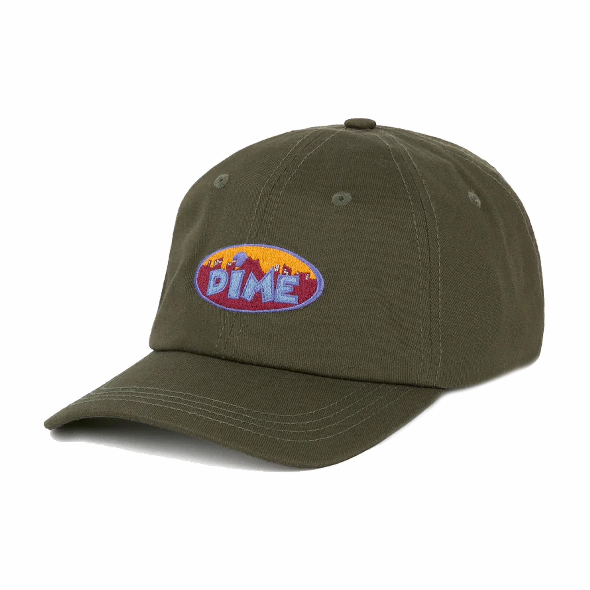 Dime Ville Low Pro Cap (Army) - August Shop